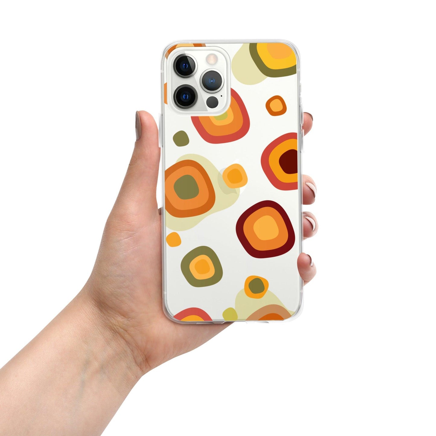 Autumn Palette Clear Case for iPhone® - Clover Collection Shop