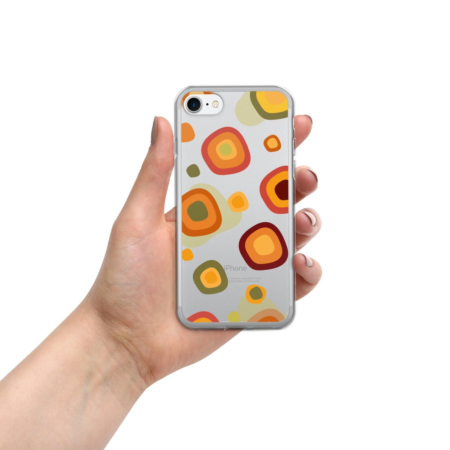 Autumn Palette Clear Case for iPhone® - Clover Collection Shop