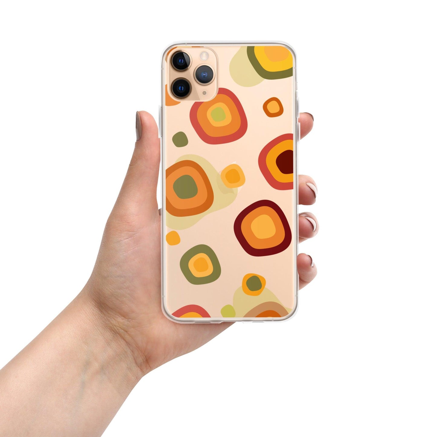 Autumn Palette Clear Case for iPhone® - Clover Collection Shop