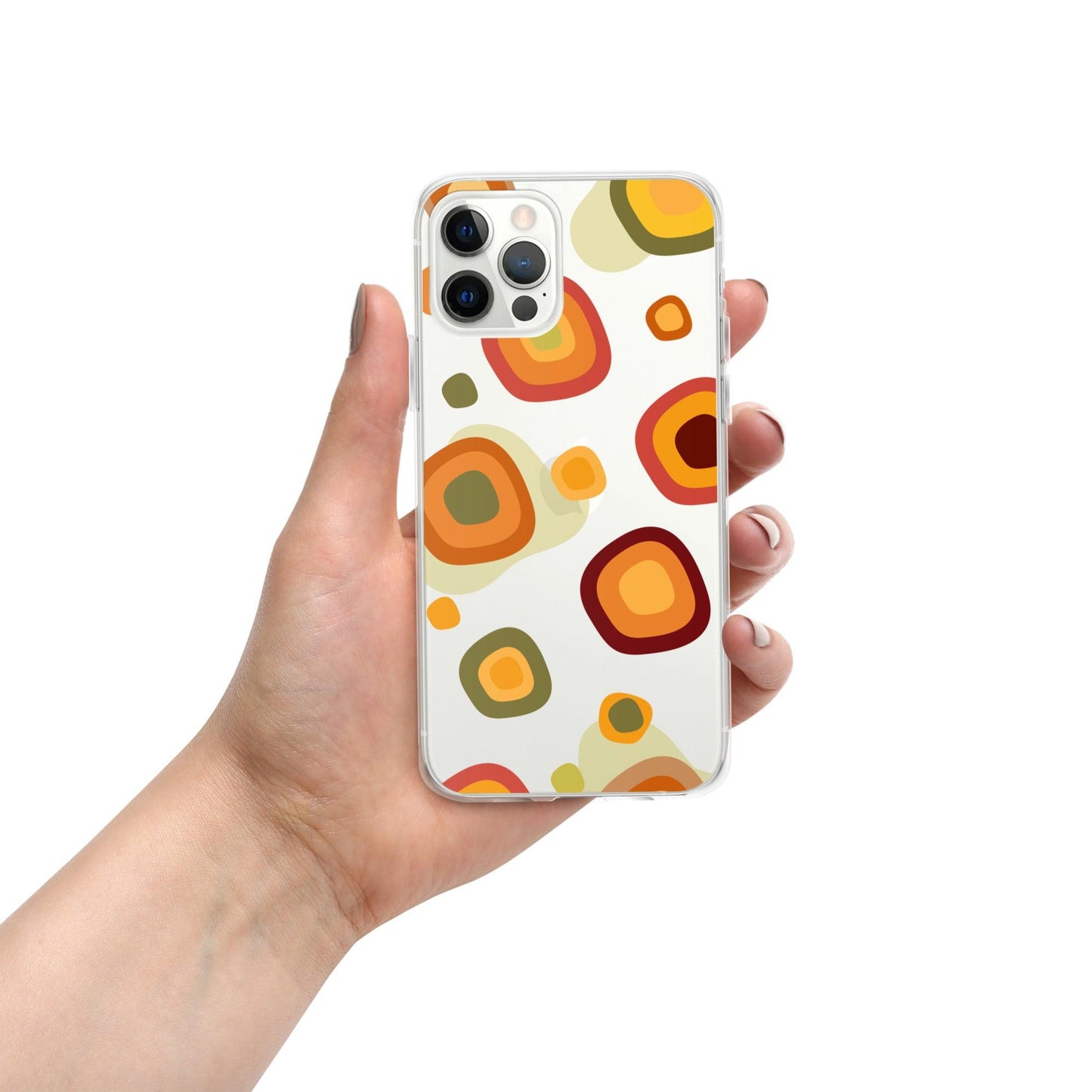 Autumn Palette Clear Case for iPhone® - Clover Collection Shop