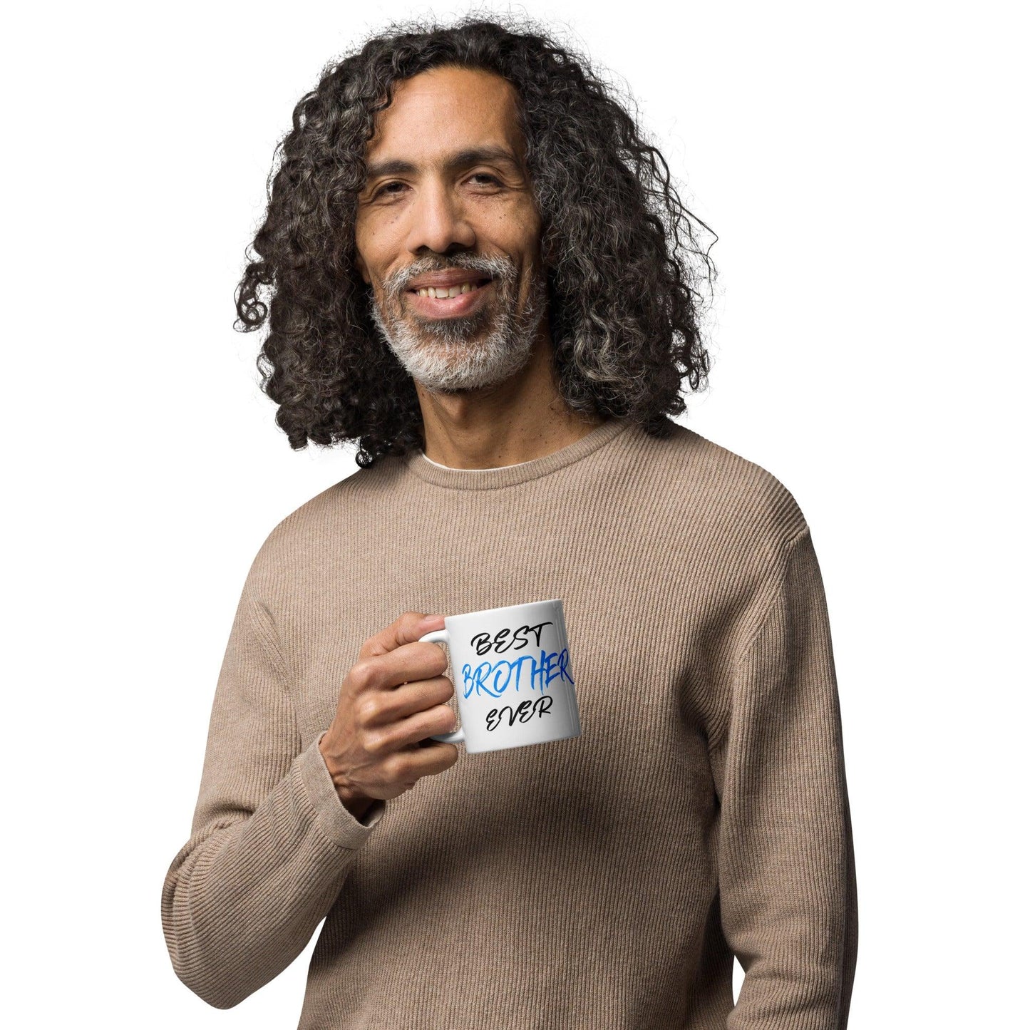 'BEST BROTHER EVER' Glossy Mug Gift - Clover Collection Shop