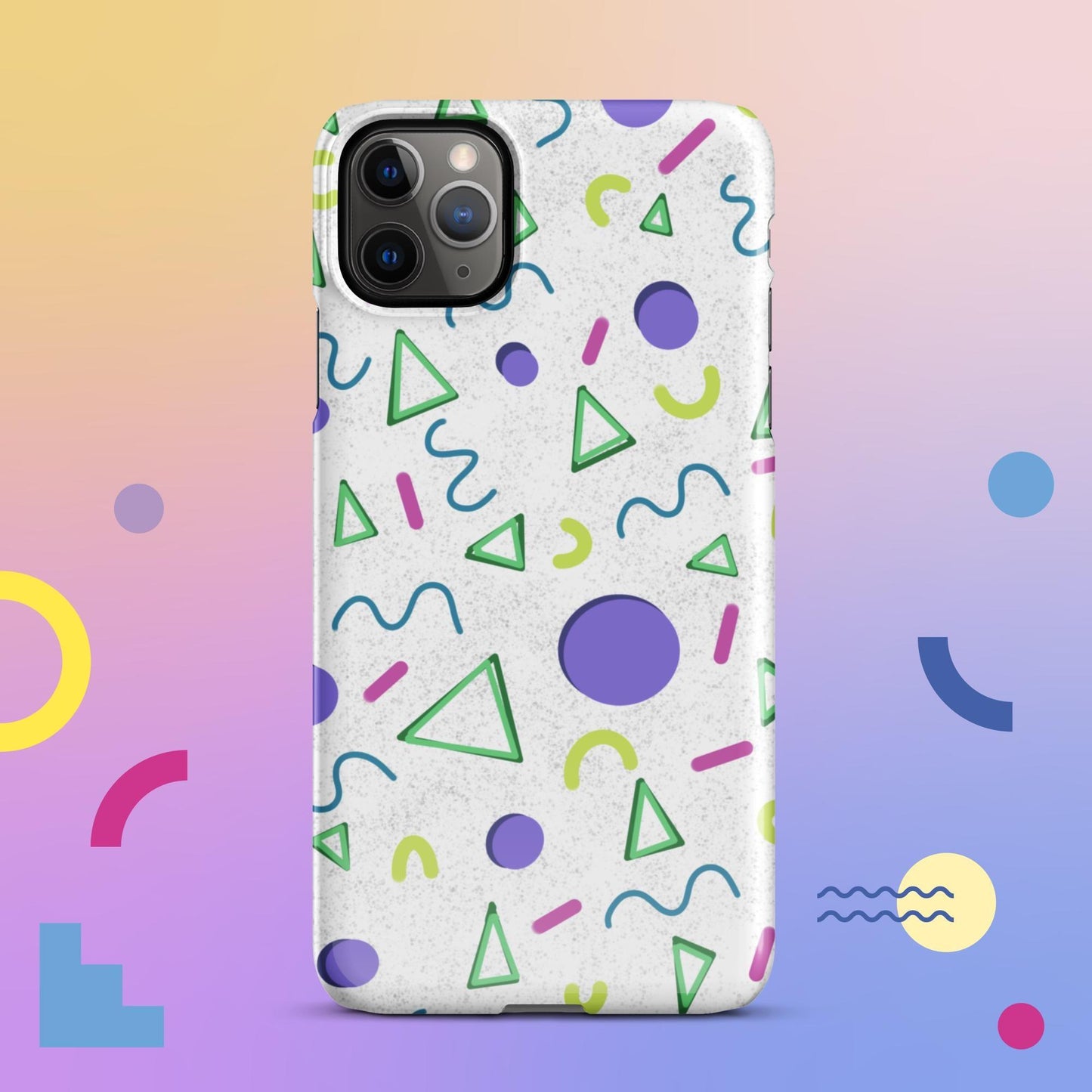 Funky Shapes Summer Vibes Snap case for iPhone® - Clover Collection Shop