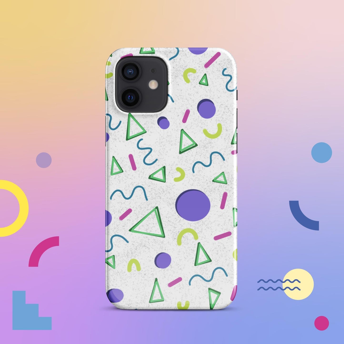Funky Shapes Summer Vibes Snap case for iPhone® - Clover Collection Shop