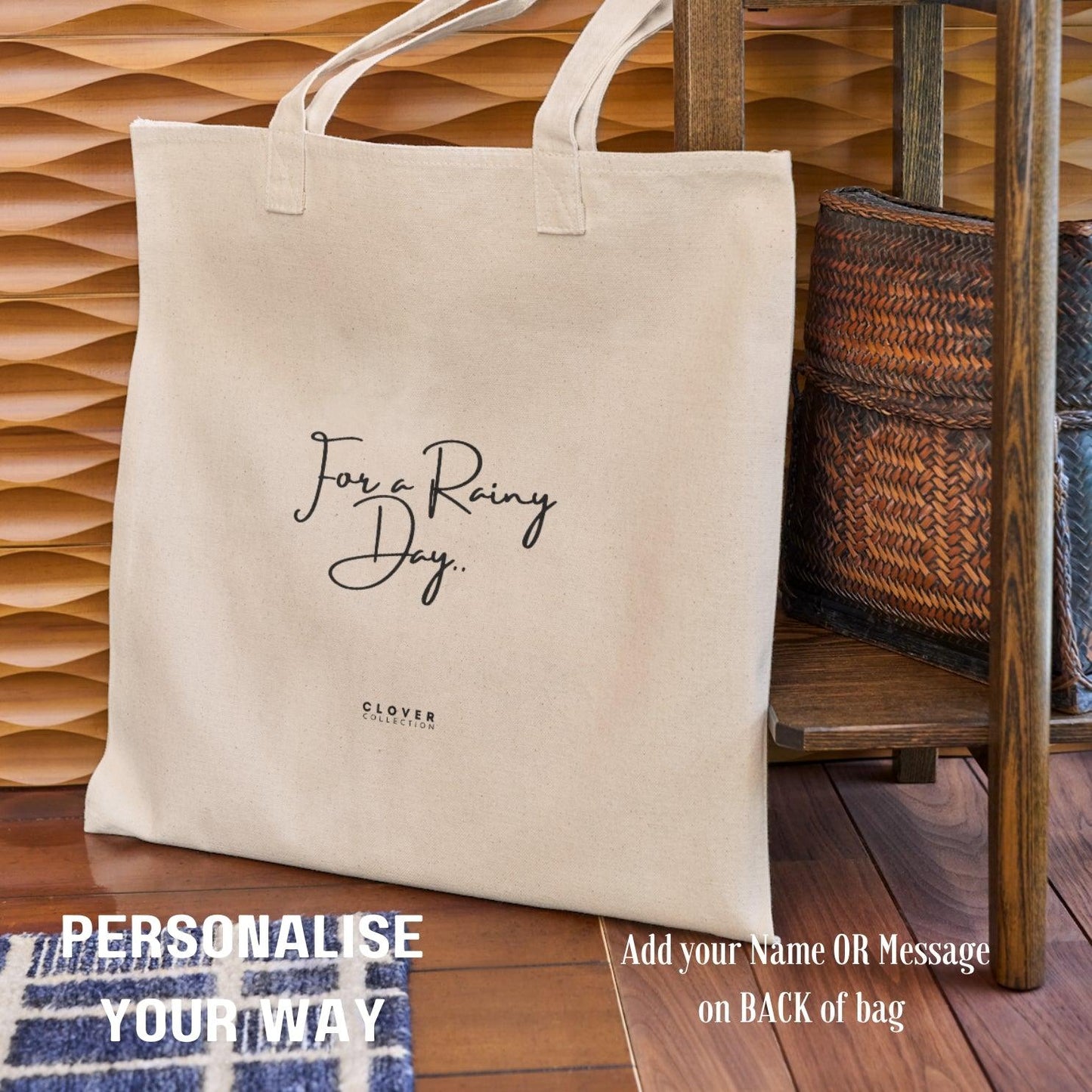 Ireland Eco Tote Bag - Clover Collection Shop