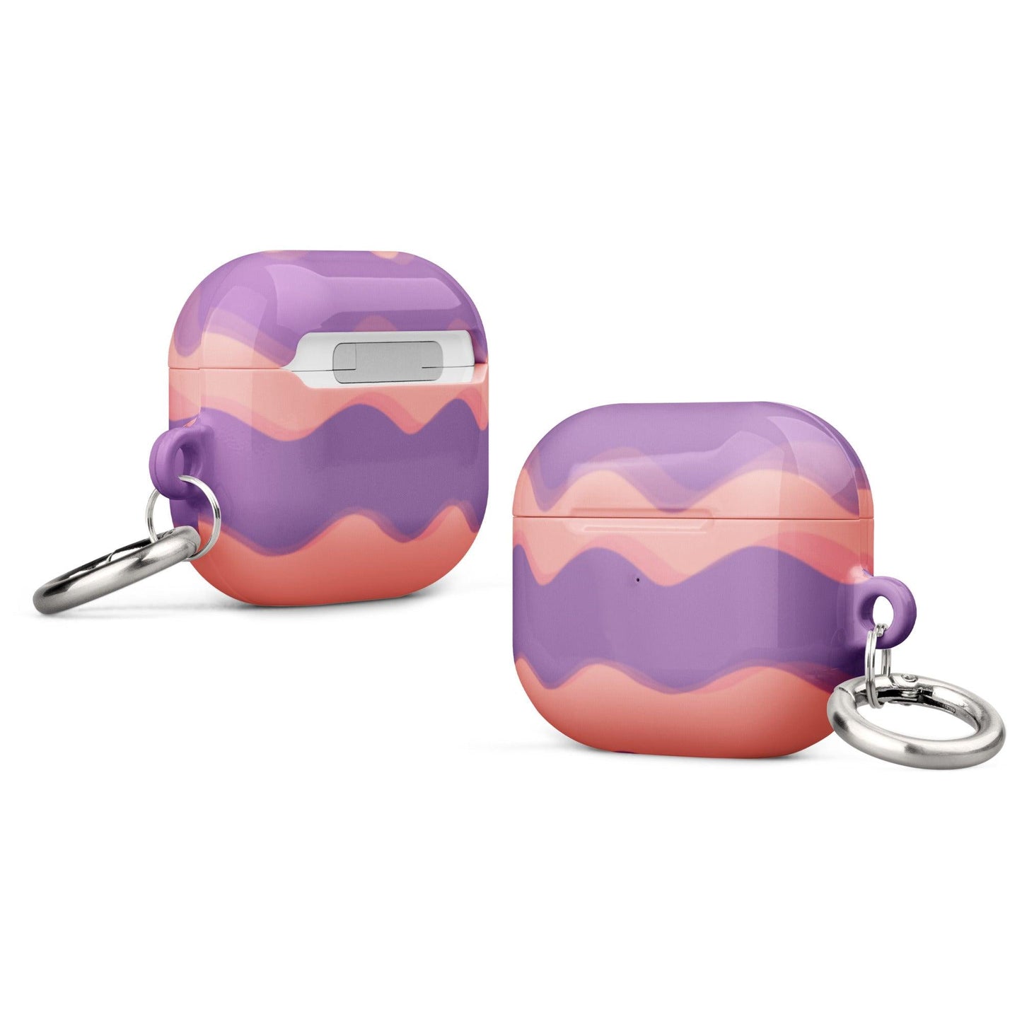 Purple Waves Summer Vibes AirPods® Case - Clover Collection Shop