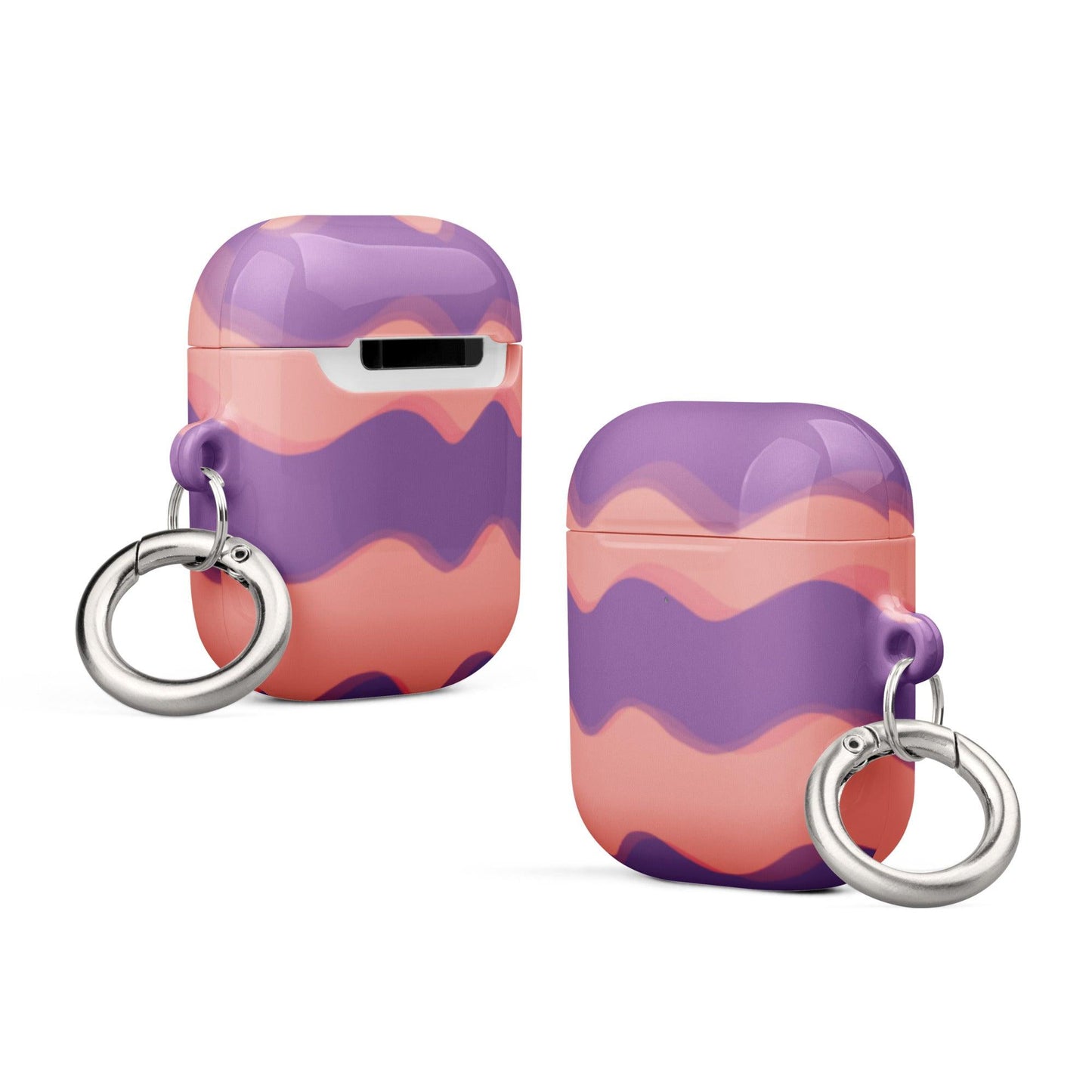 Purple Waves Summer Vibes AirPods® Case - Clover Collection Shop