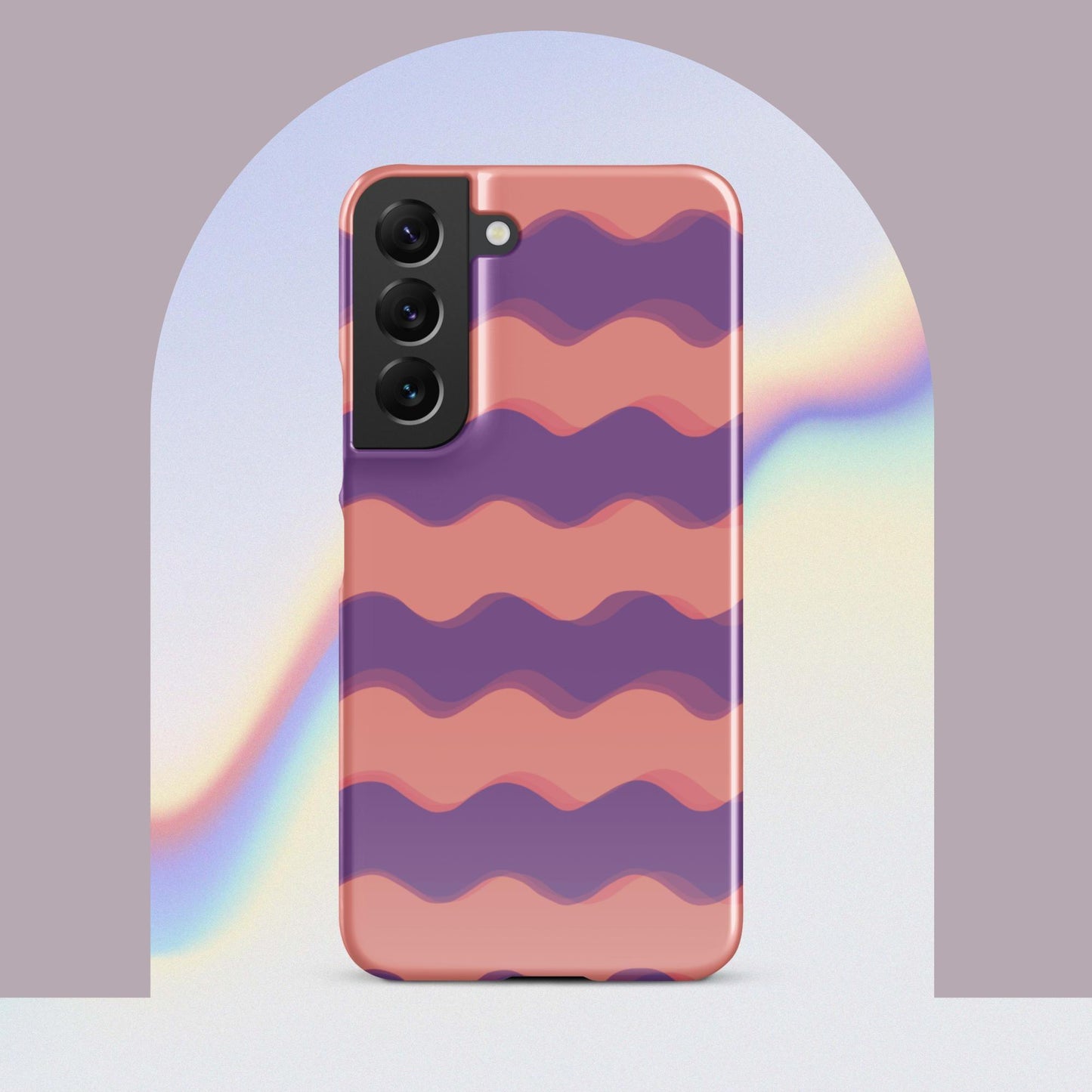 Purple Waves Summer Vibes Snap case for Samsung® - Clover Collection Shop