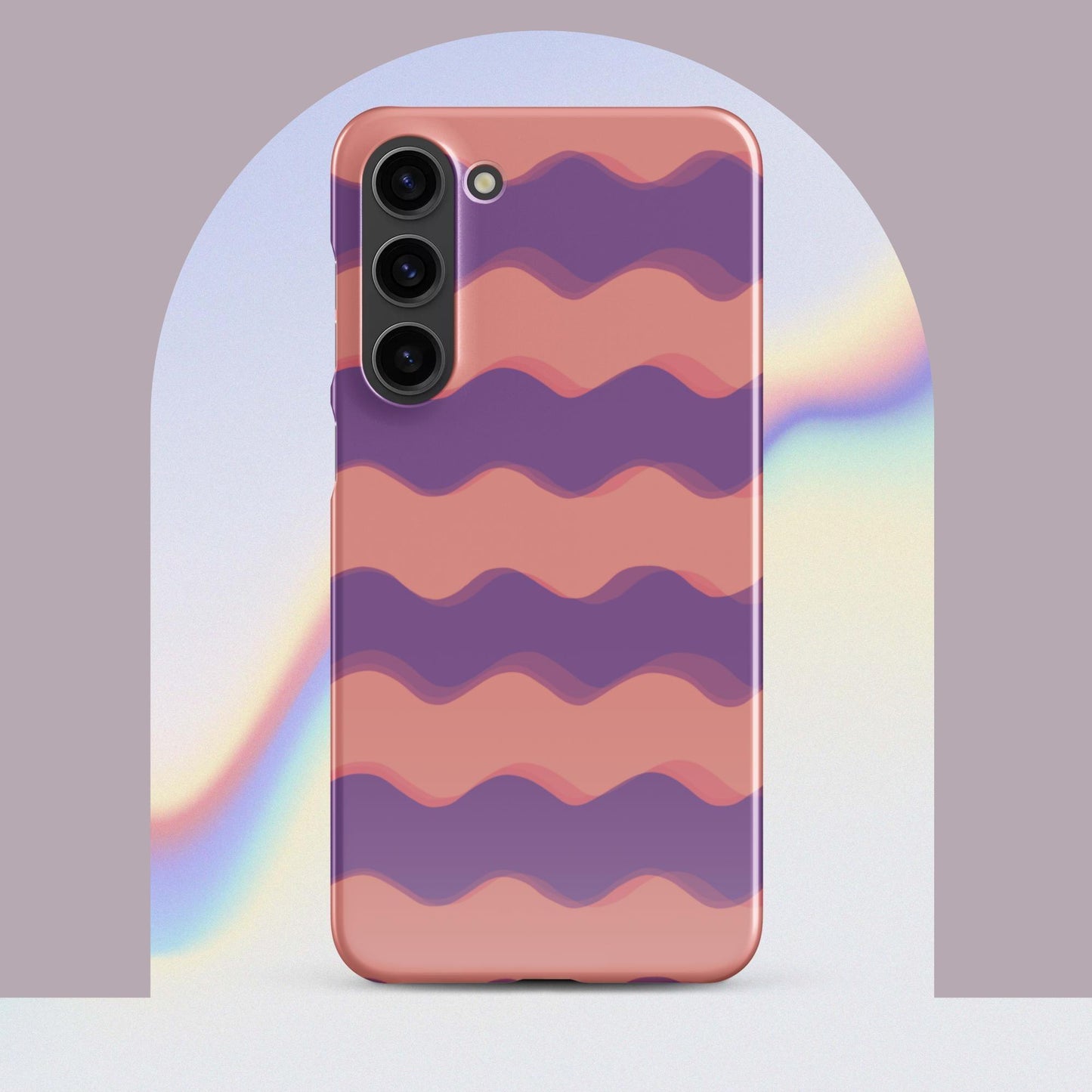 Purple Waves Summer Vibes Snap case for Samsung® - Clover Collection Shop