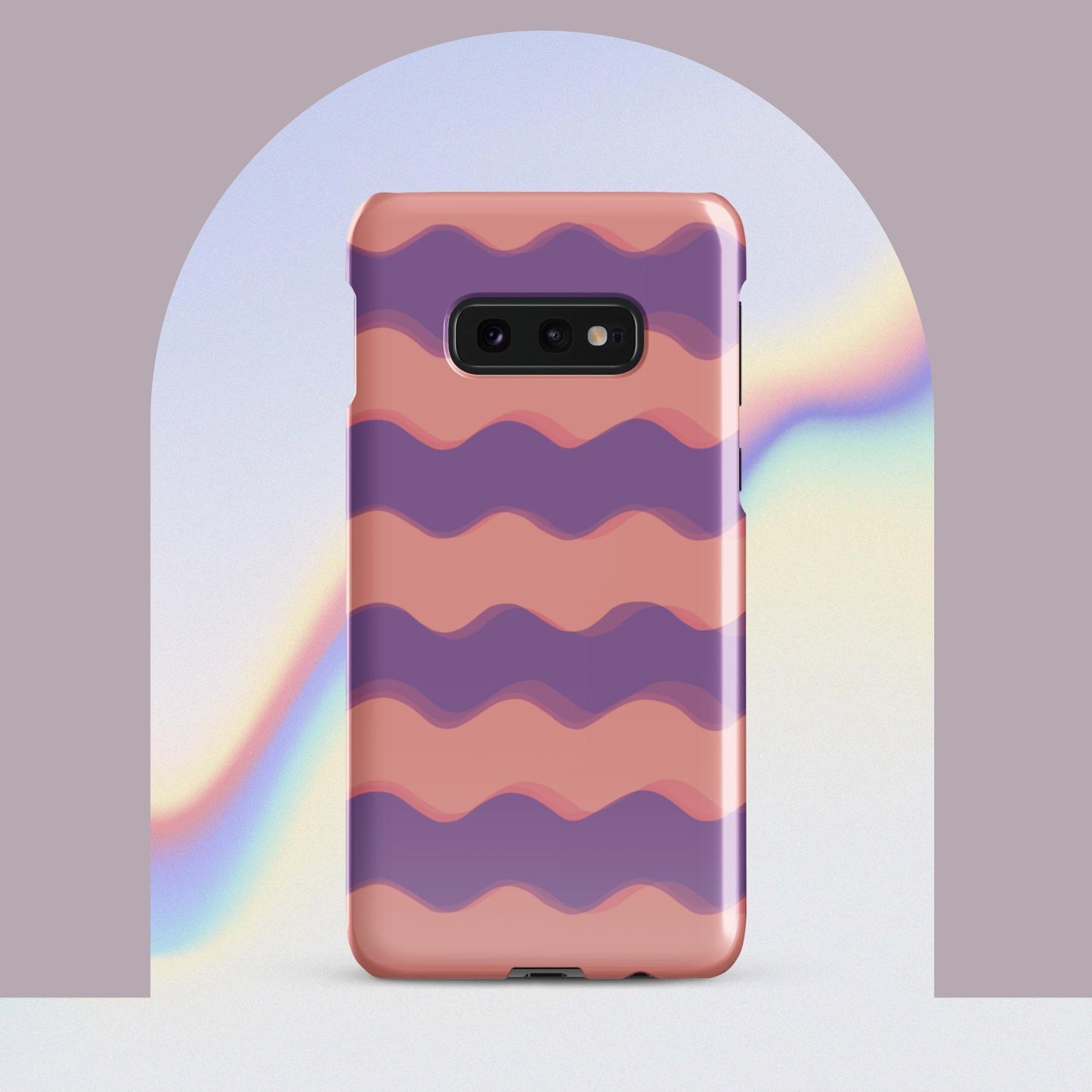 Purple Waves Summer Vibes Snap case for Samsung® - Clover Collection Shop