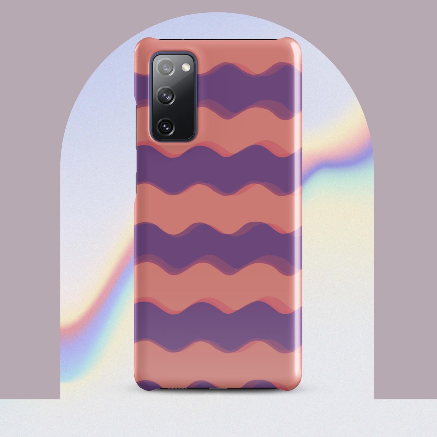 Purple Waves Summer Vibes Snap case for Samsung® - Clover Collection Shop