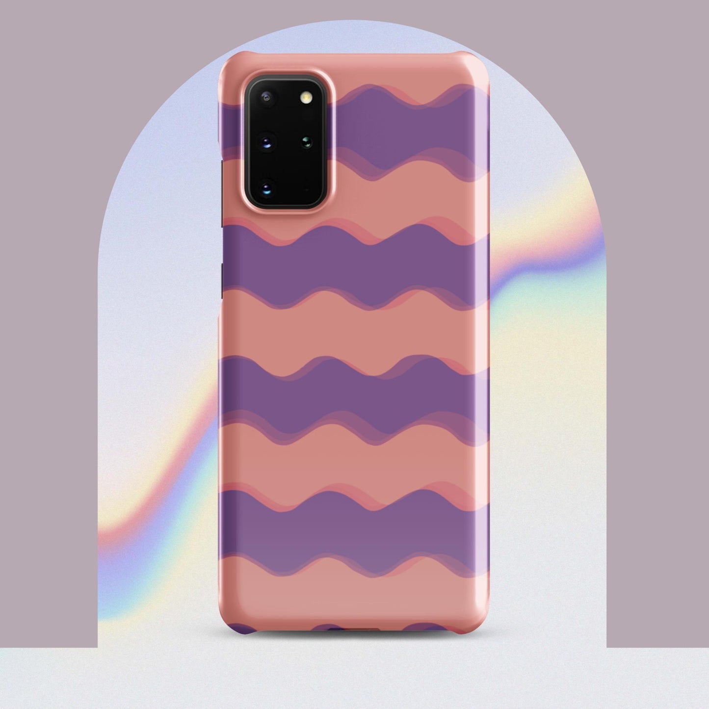 Purple Waves Summer Vibes Snap case for Samsung® - Clover Collection Shop