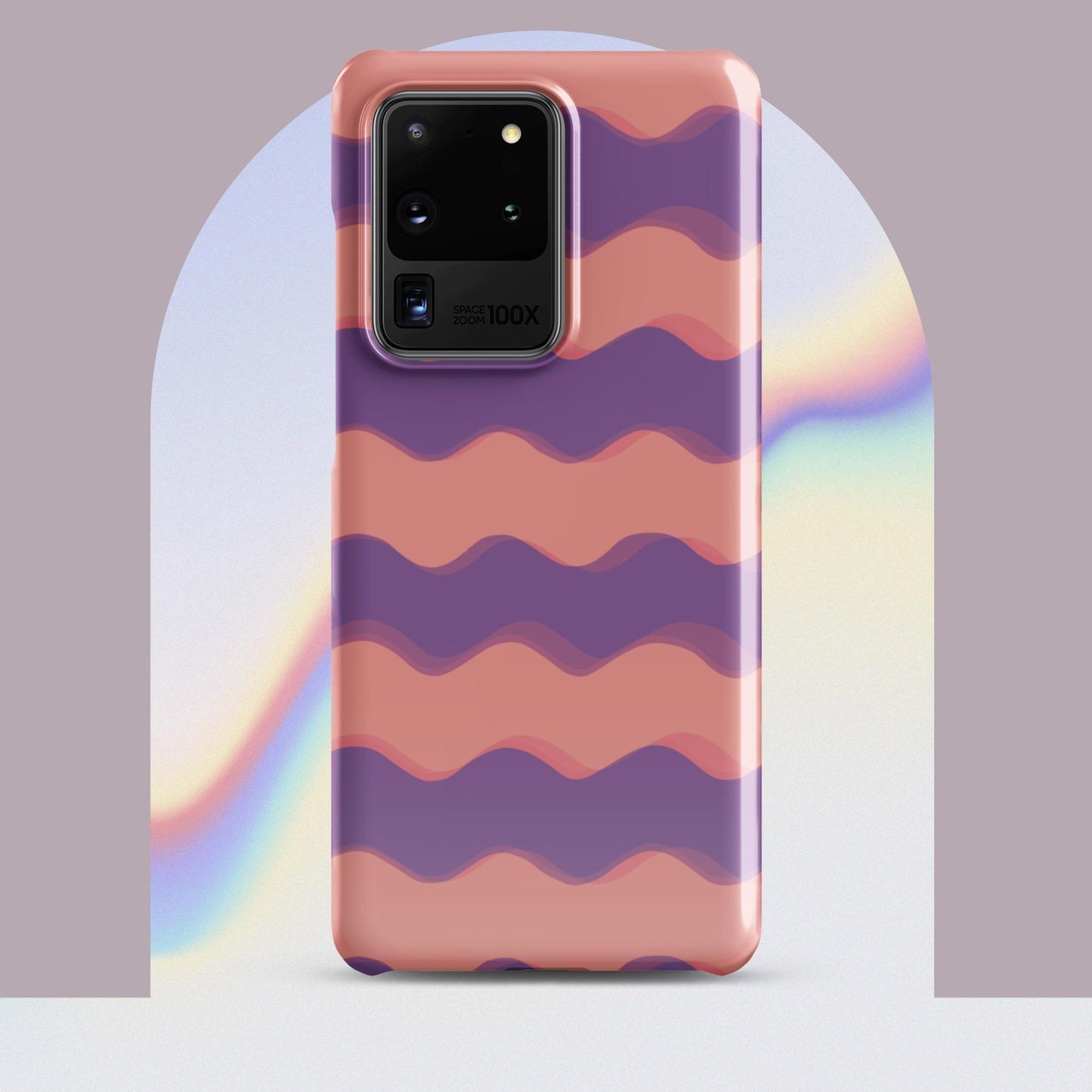 Purple Waves Summer Vibes Snap case for Samsung® - Clover Collection Shop