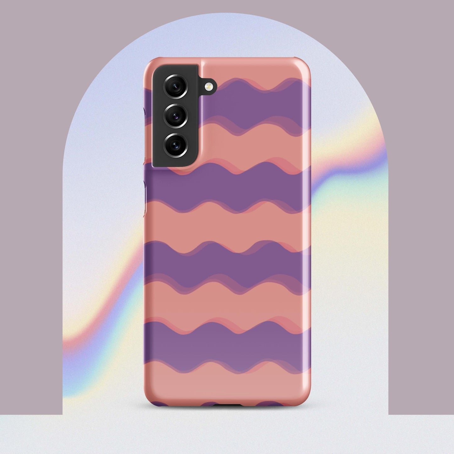 Purple Waves Summer Vibes Snap case for Samsung® - Clover Collection Shop