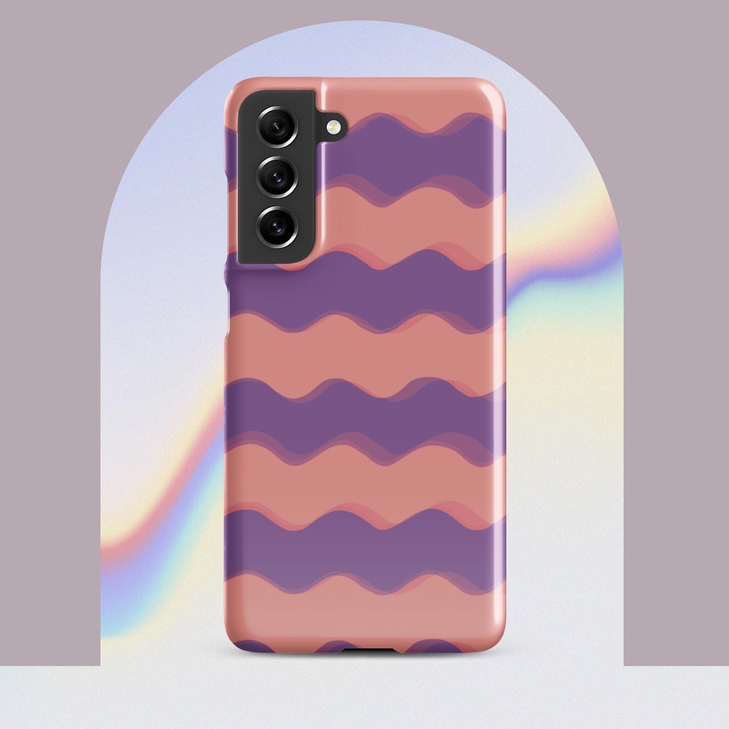 Purple Waves Summer Vibes Snap case for Samsung® - Clover Collection Shop