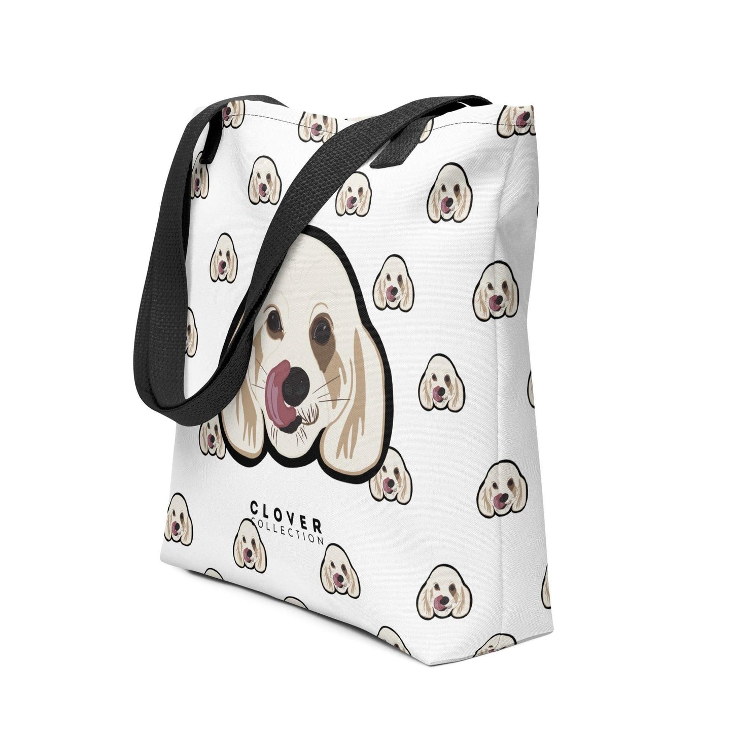 Put Your Pet on a Premium Tote Bag (All Over Print) - Clover Collection Shop