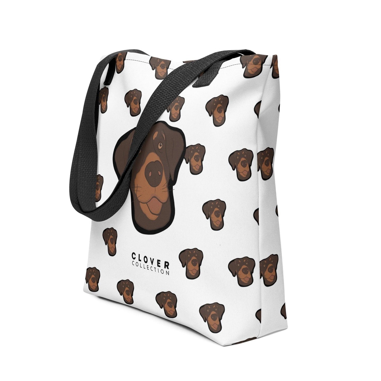 Put Your Pet on a Premium Tote Bag (All Over Print) - Clover Collection Shop