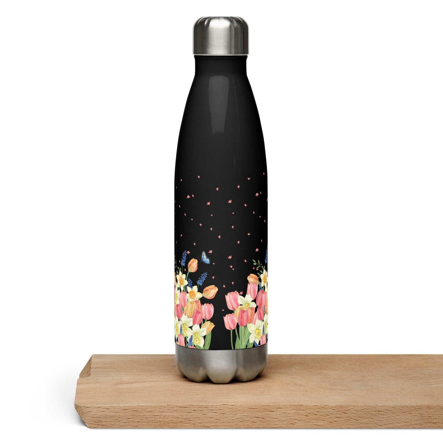 Tulip Spring Stainless Steel Water Bottle - Clover Collection Shop