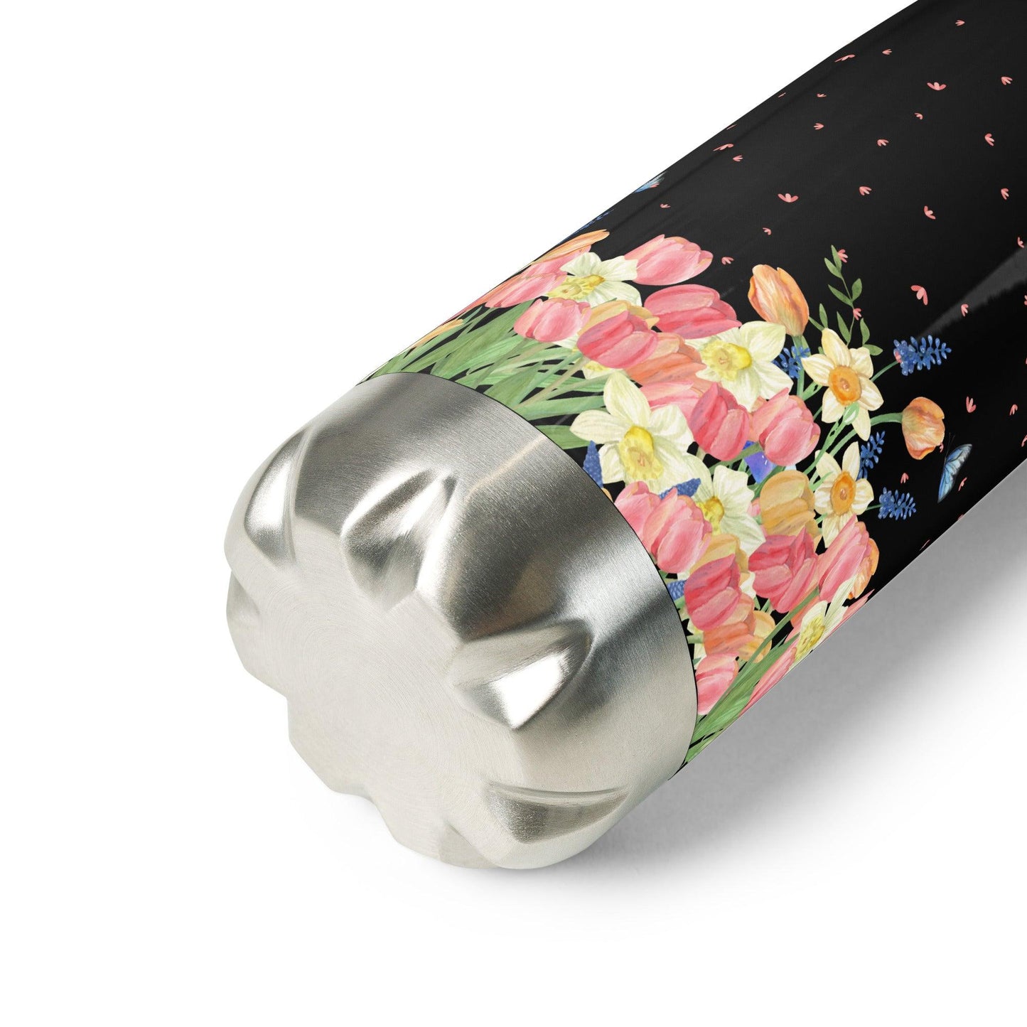 Tulip Spring Stainless Steel Water Bottle - Clover Collection Shop