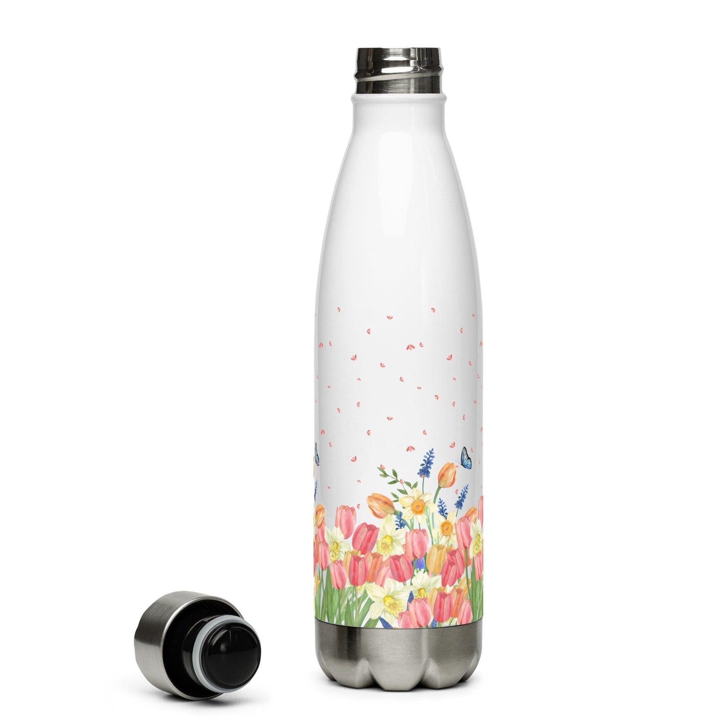 Tulip Spring Stainless Steel Water Bottle - Clover Collection Shop