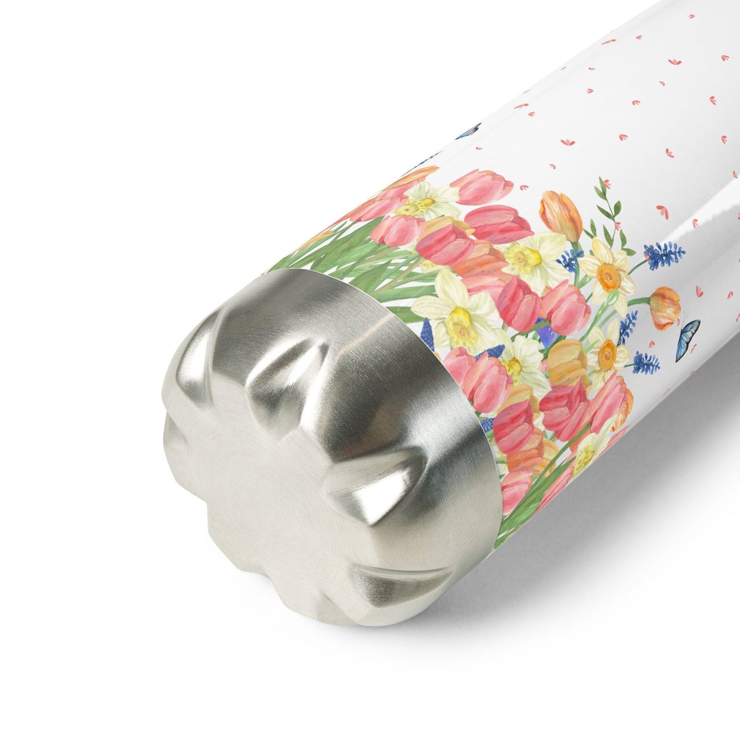 Tulip Spring Stainless Steel Water Bottle - Clover Collection Shop