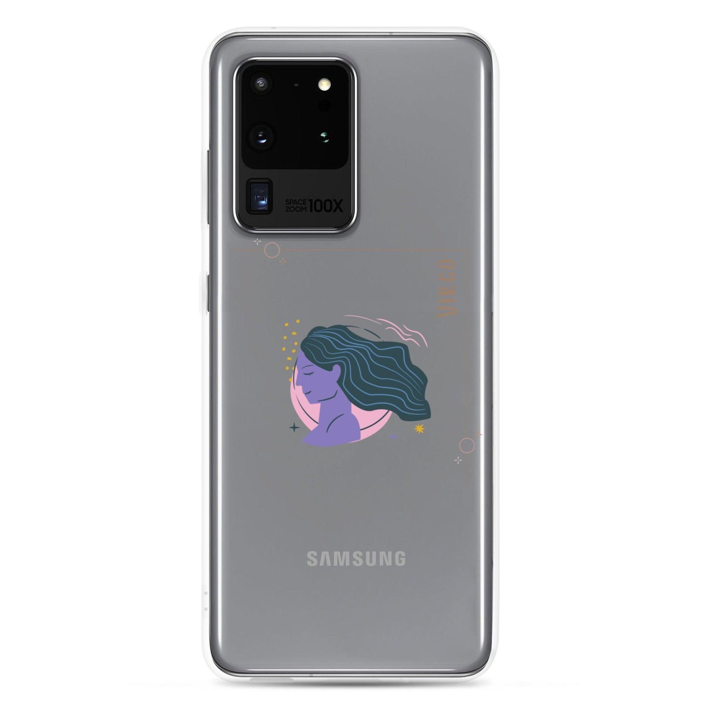 Virgo Star Sign Clear Case for Samsung® - Clover Collection Shop
