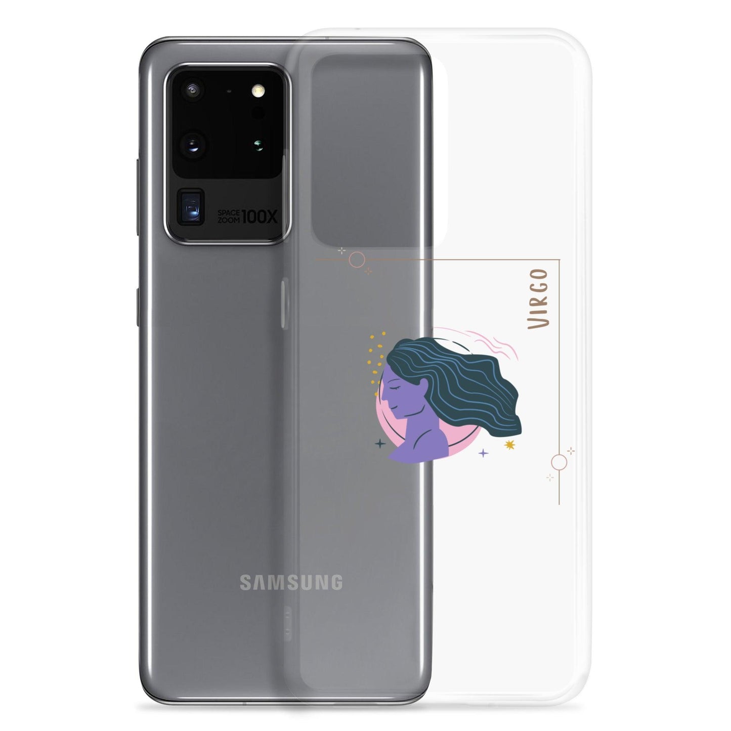 Virgo Star Sign Clear Case for Samsung® - Clover Collection Shop