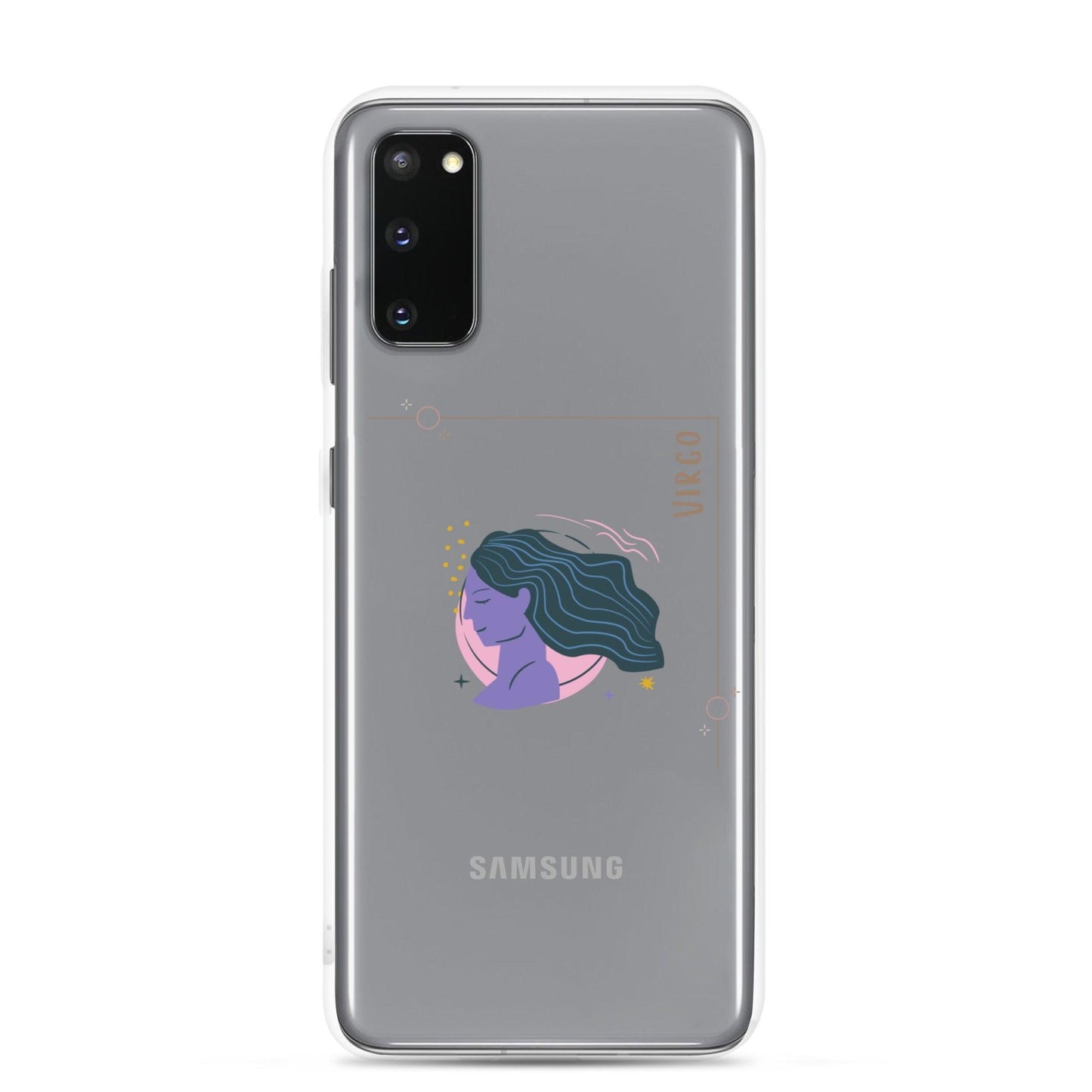 Virgo Star Sign Clear Case for Samsung® - Clover Collection Shop