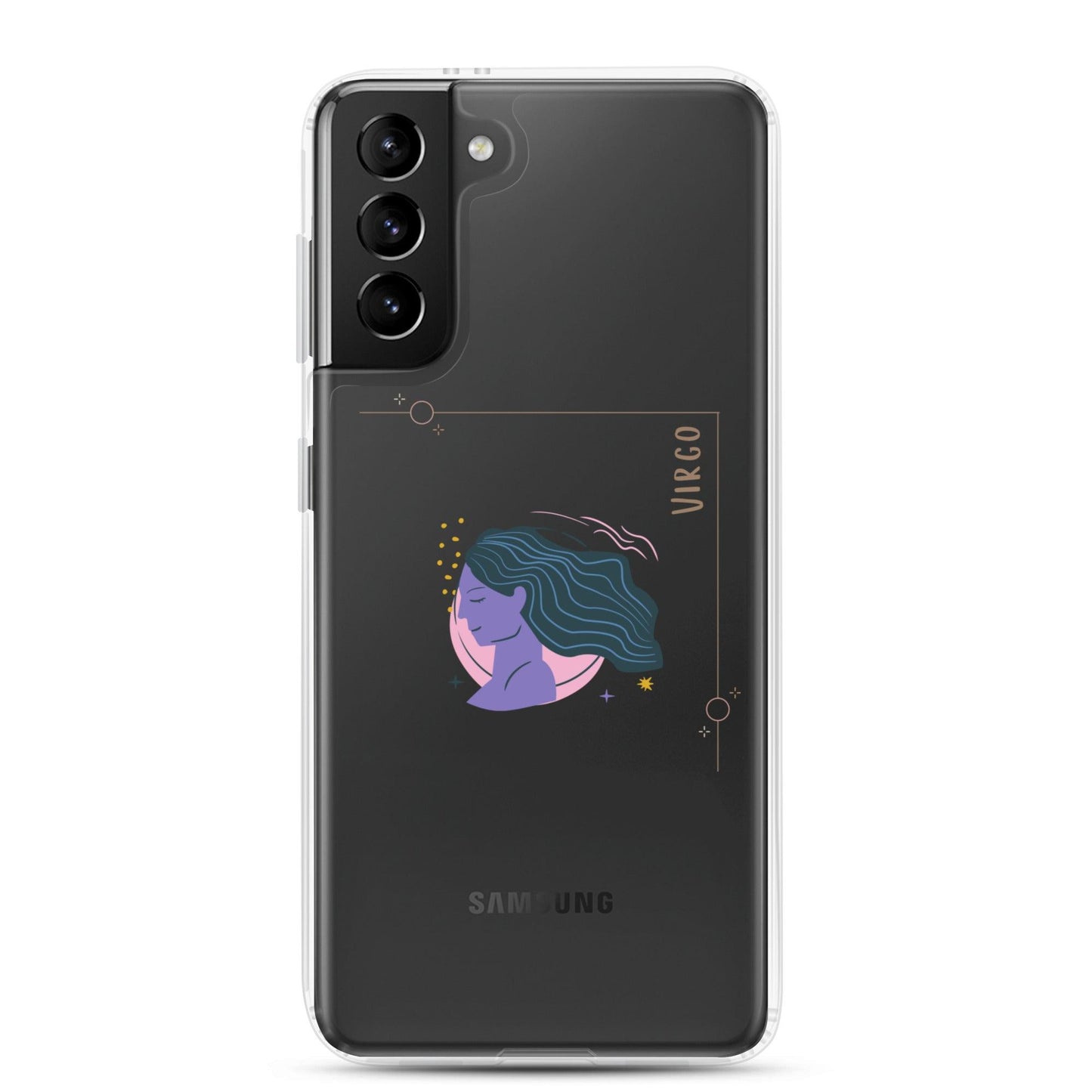 Virgo Star Sign Clear Case for Samsung® - Clover Collection Shop