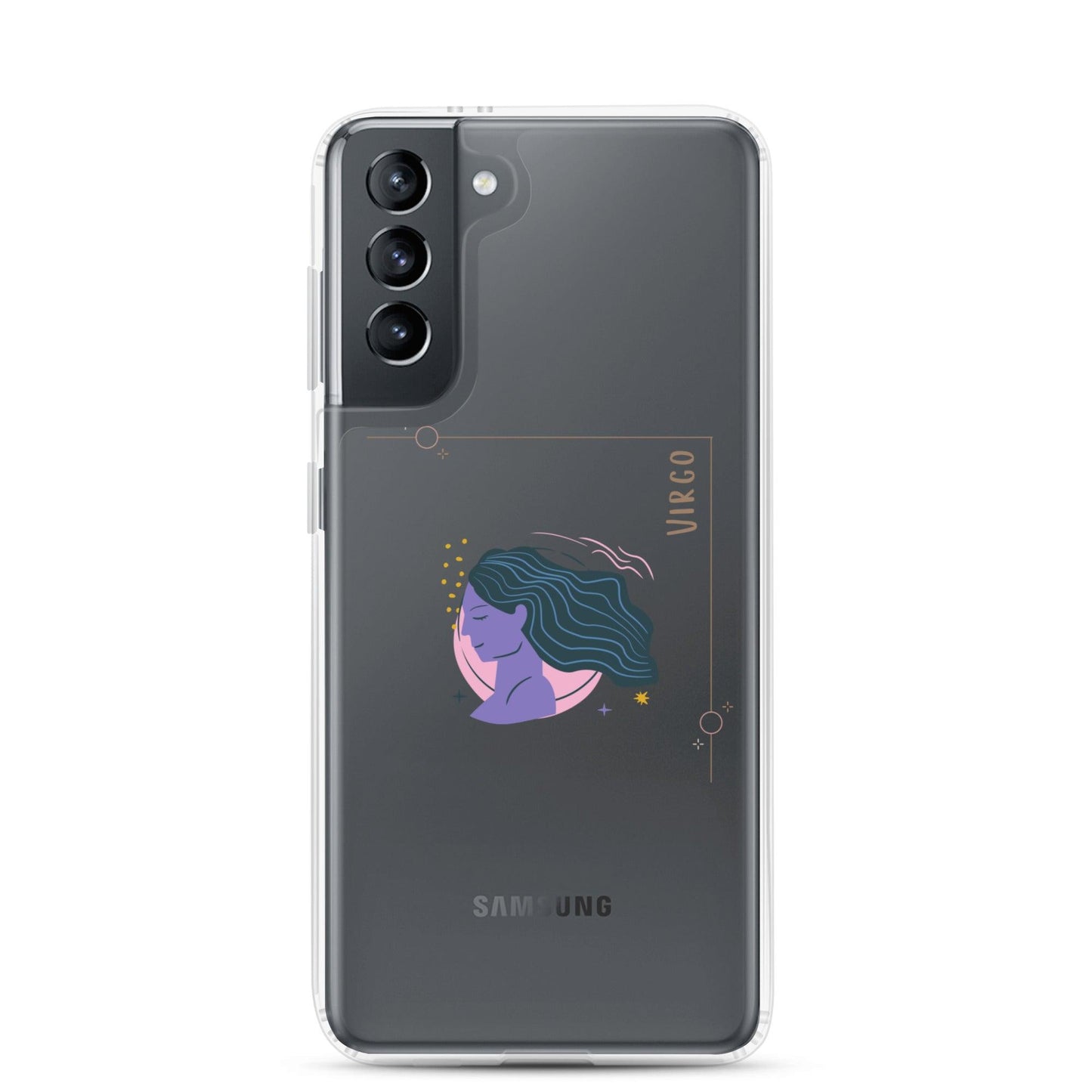 Virgo Star Sign Clear Case for Samsung® - Clover Collection Shop