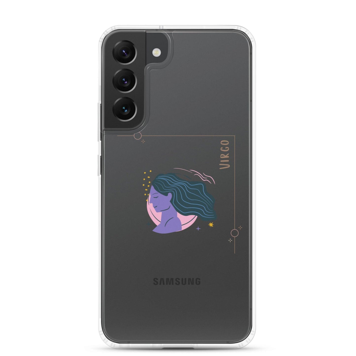 Virgo Star Sign Clear Case for Samsung® - Clover Collection Shop