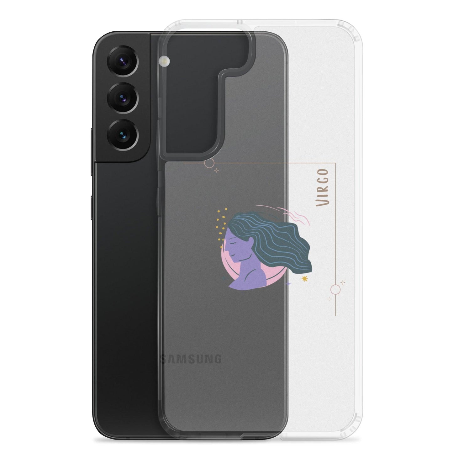 Virgo Star Sign Clear Case for Samsung® - Clover Collection Shop