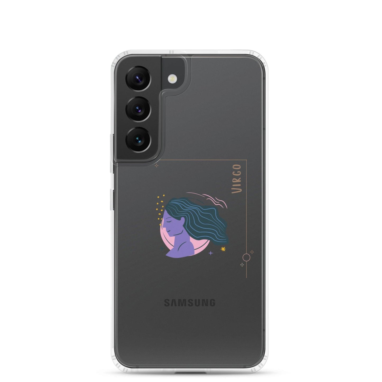 Virgo Star Sign Clear Case for Samsung® - Clover Collection Shop