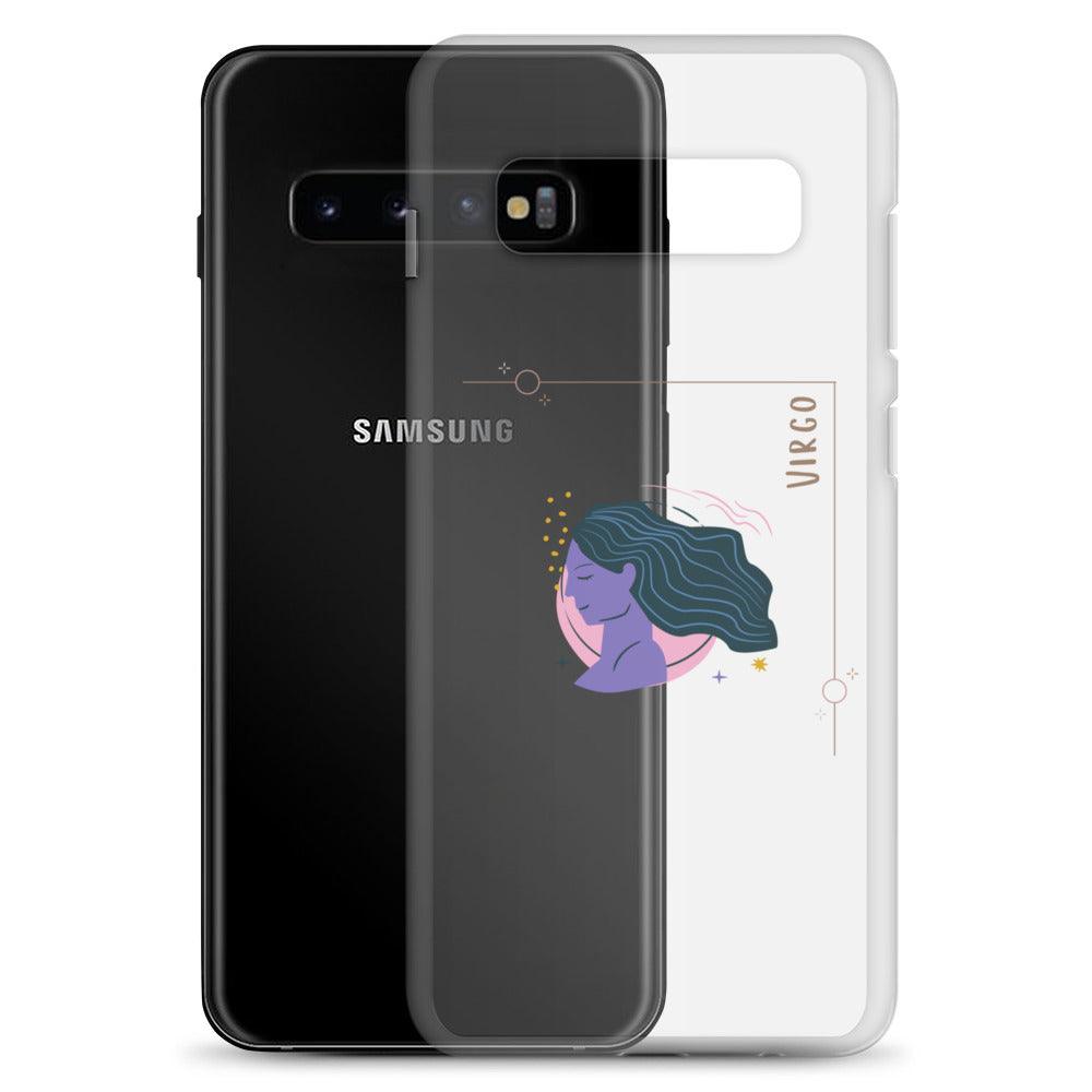 Virgo Star Sign Clear Case for Samsung® - Clover Collection Shop