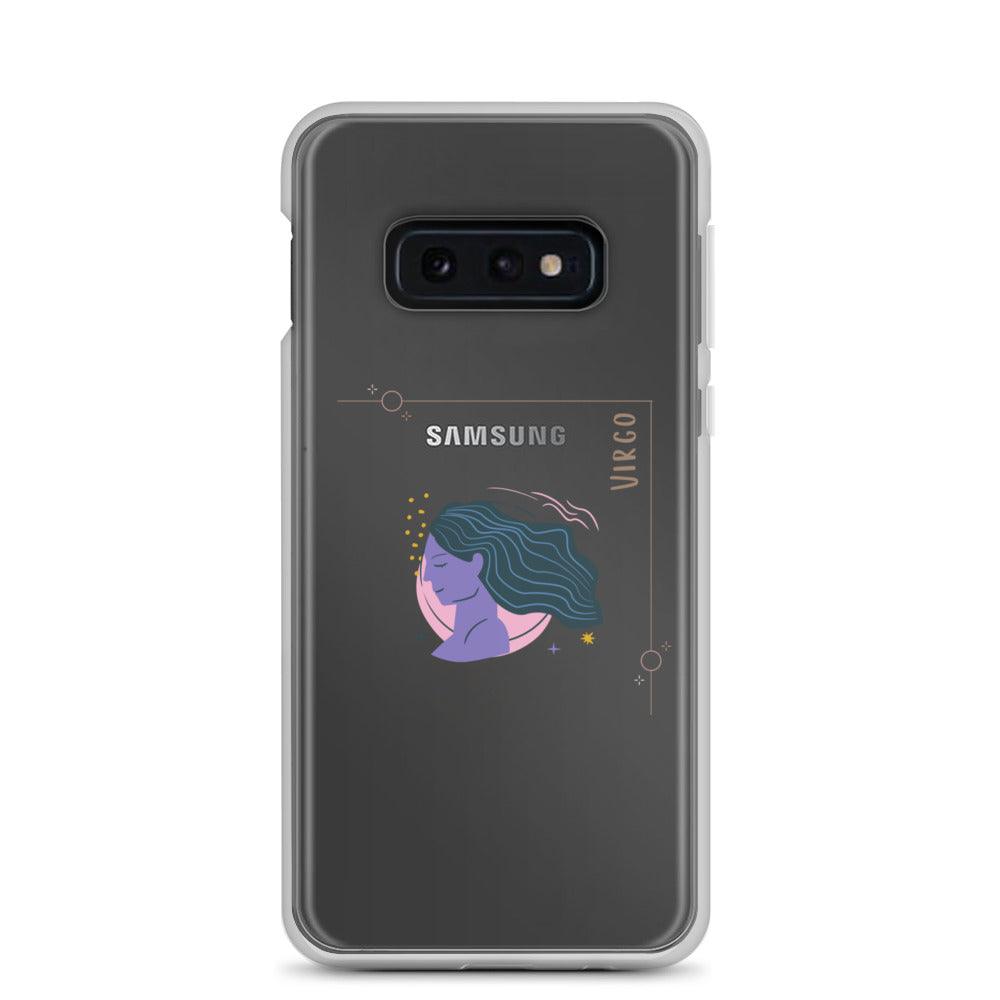 Virgo Star Sign Clear Case for Samsung® - Clover Collection Shop