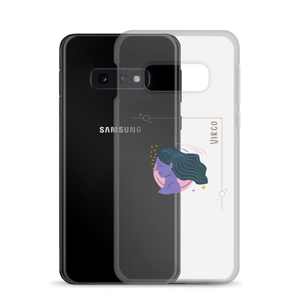 Virgo Star Sign Clear Case for Samsung® - Clover Collection Shop