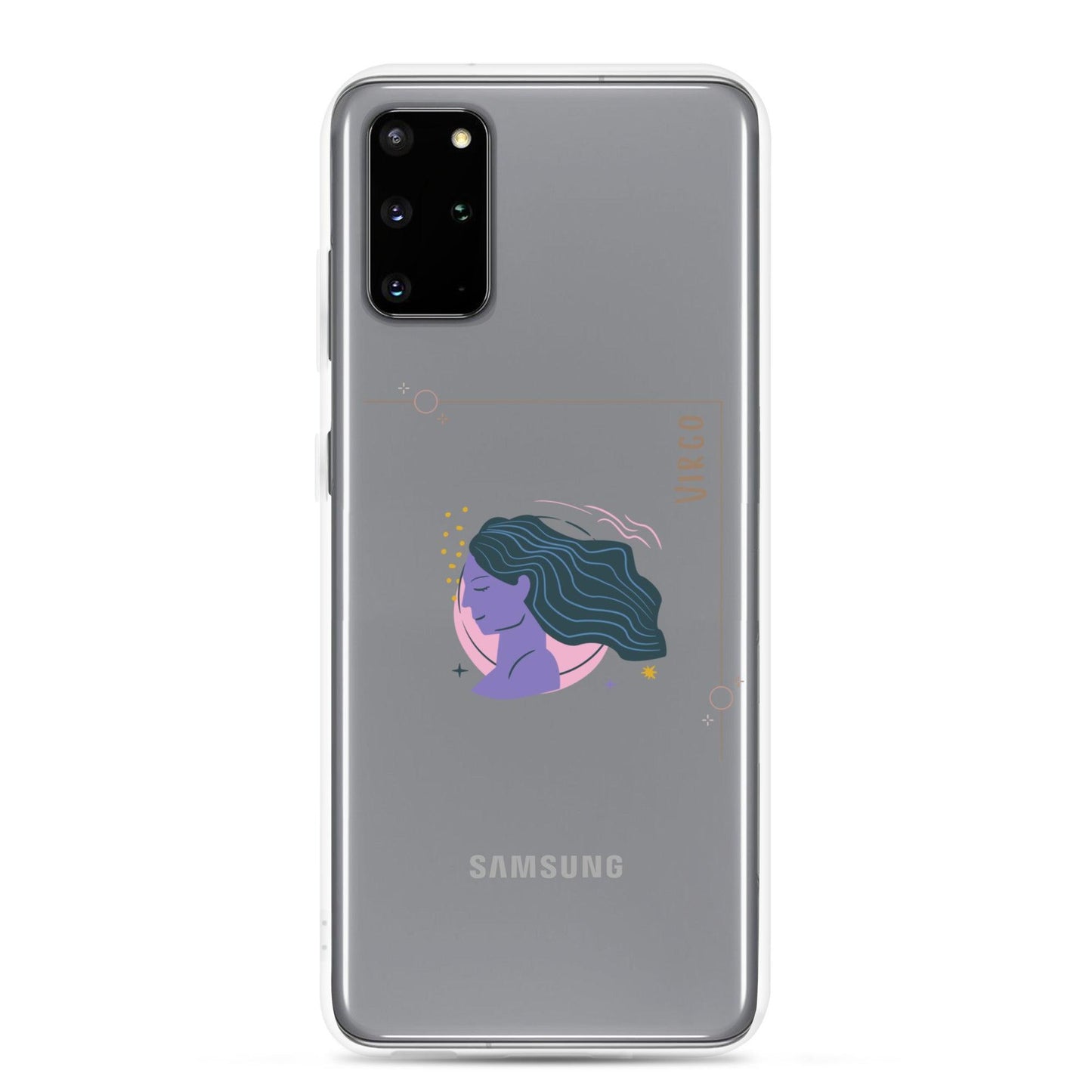 Virgo Star Sign Clear Case for Samsung® - Clover Collection Shop