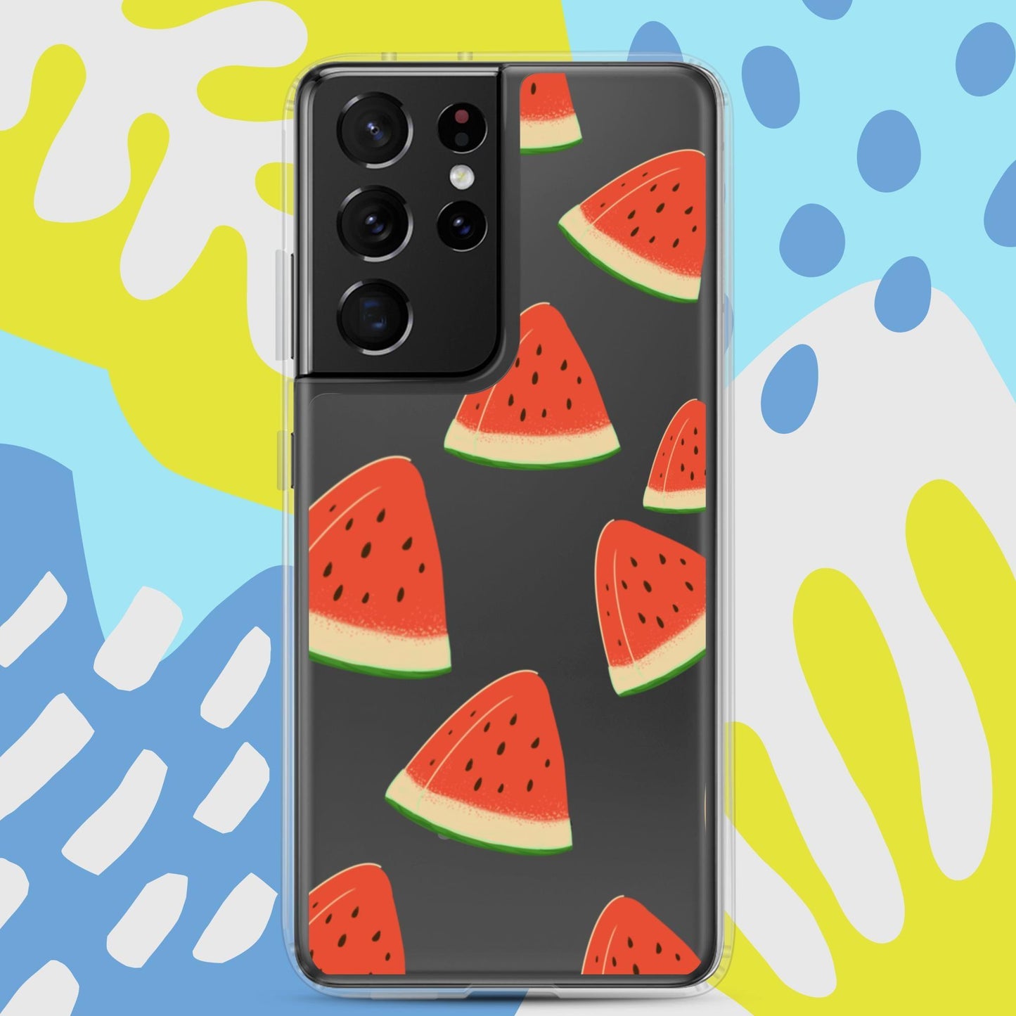 Watermelon Summer-Fruits Clear Case for Samsung® - Clover Collection Shop