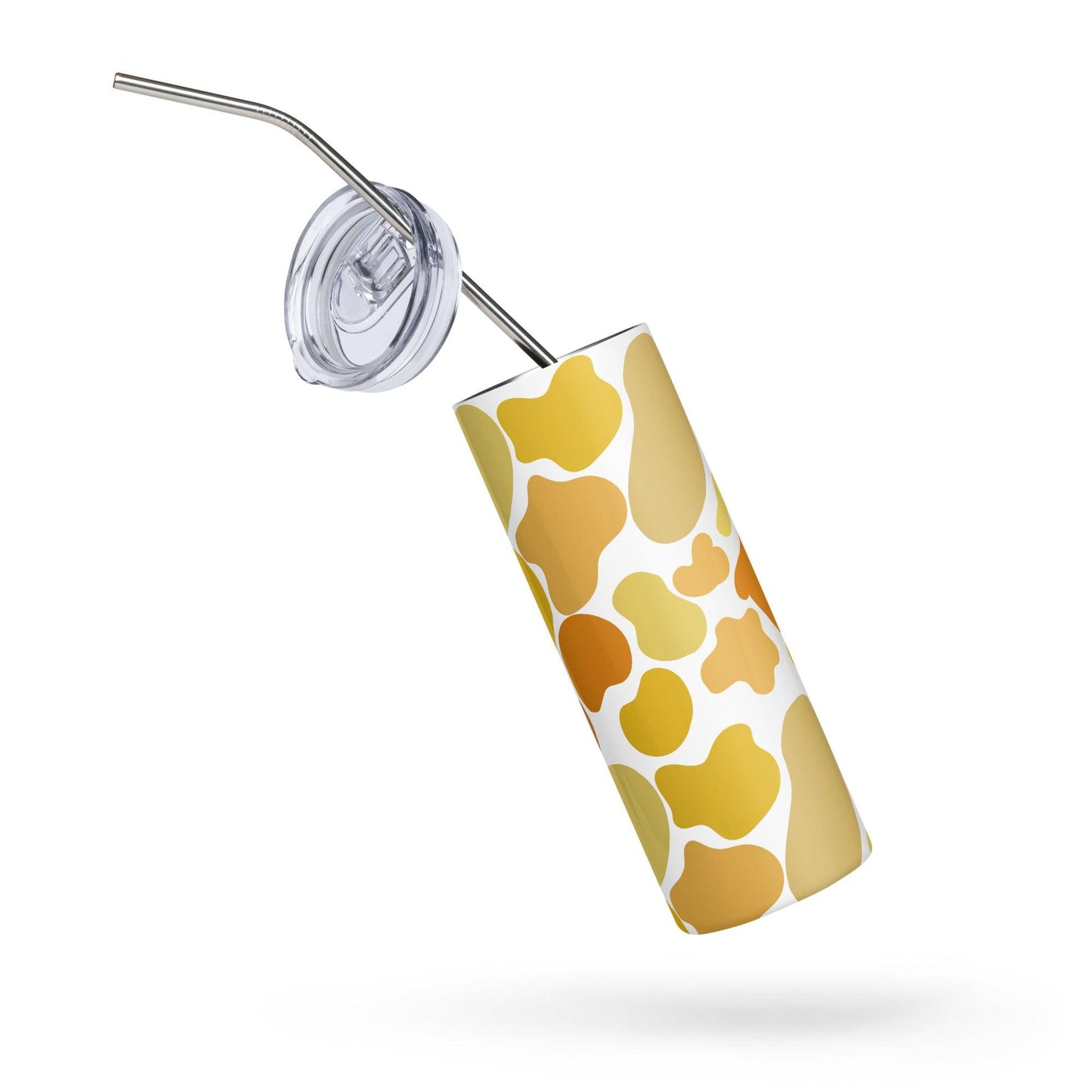 Yellow Patch Stainless Steel Tumbler - Clover Collection Shop