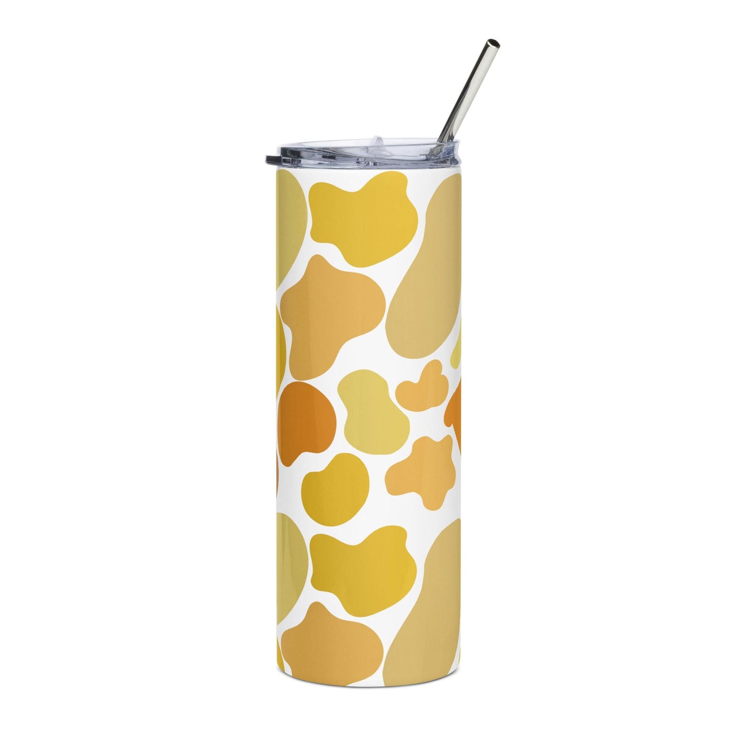 Yellow Patch Stainless Steel Tumbler - Clover Collection Shop