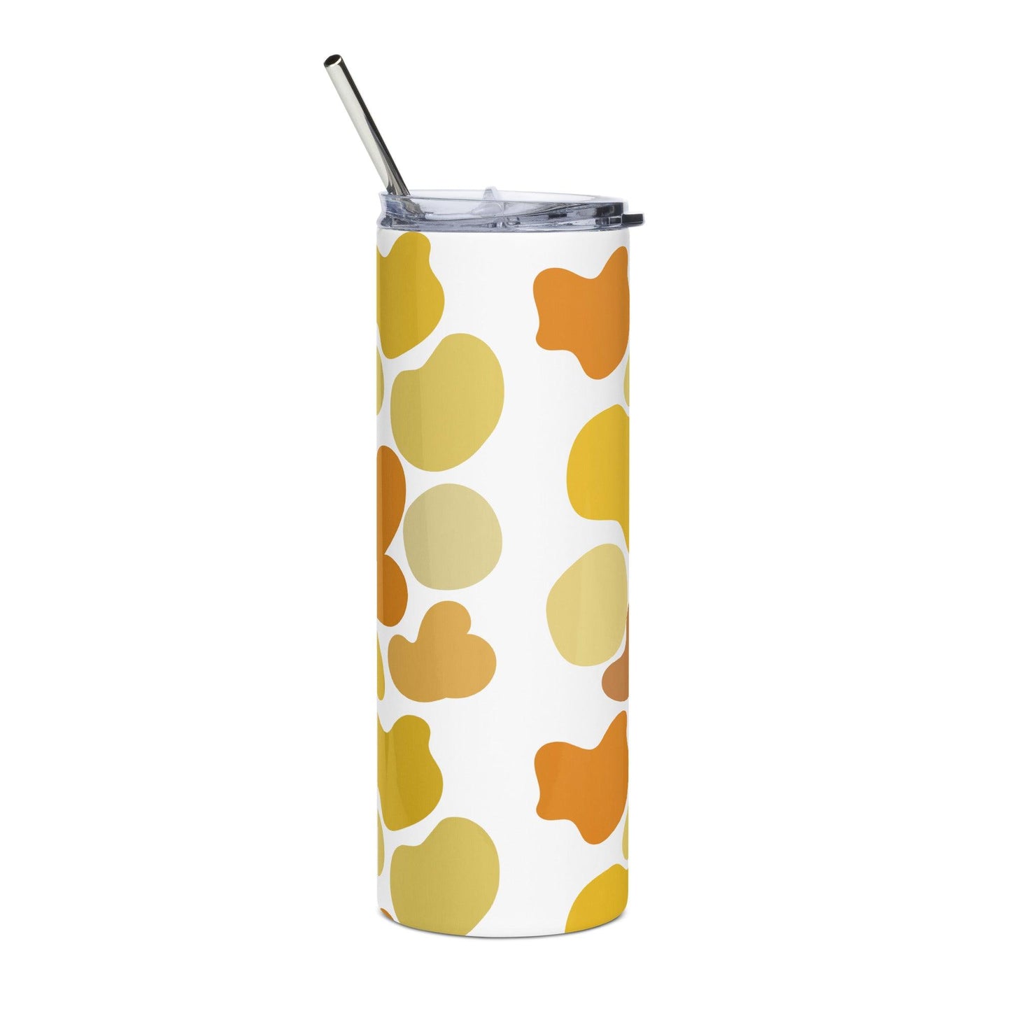 Yellow Patch Stainless Steel Tumbler - Clover Collection Shop