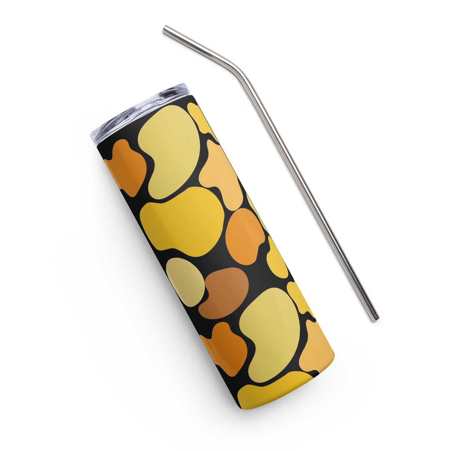 Yellow Patch Stainless Steel Tumbler - Clover Collection Shop