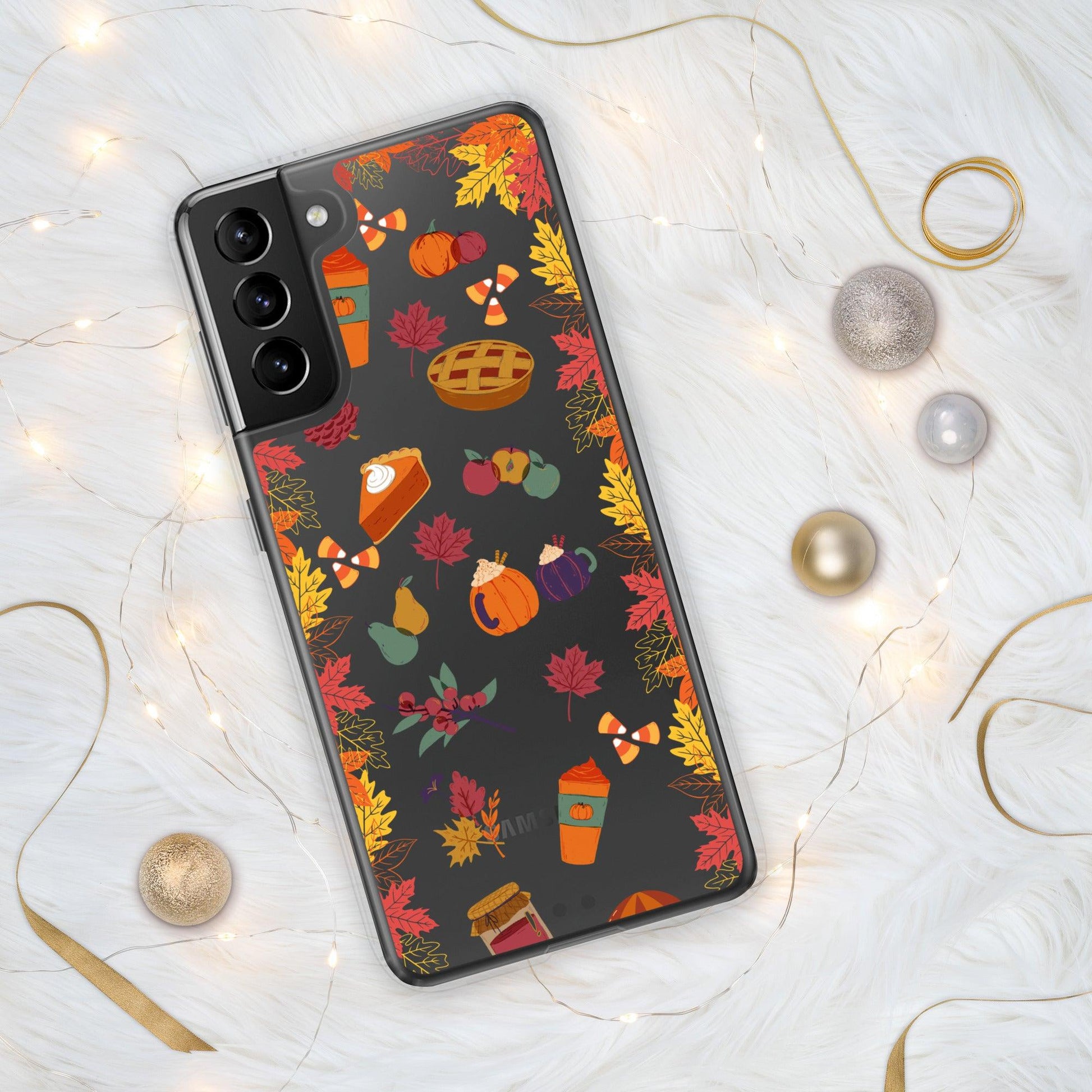 Autumn Harvest Clear Case for Samsung® - Clover Collection Shop