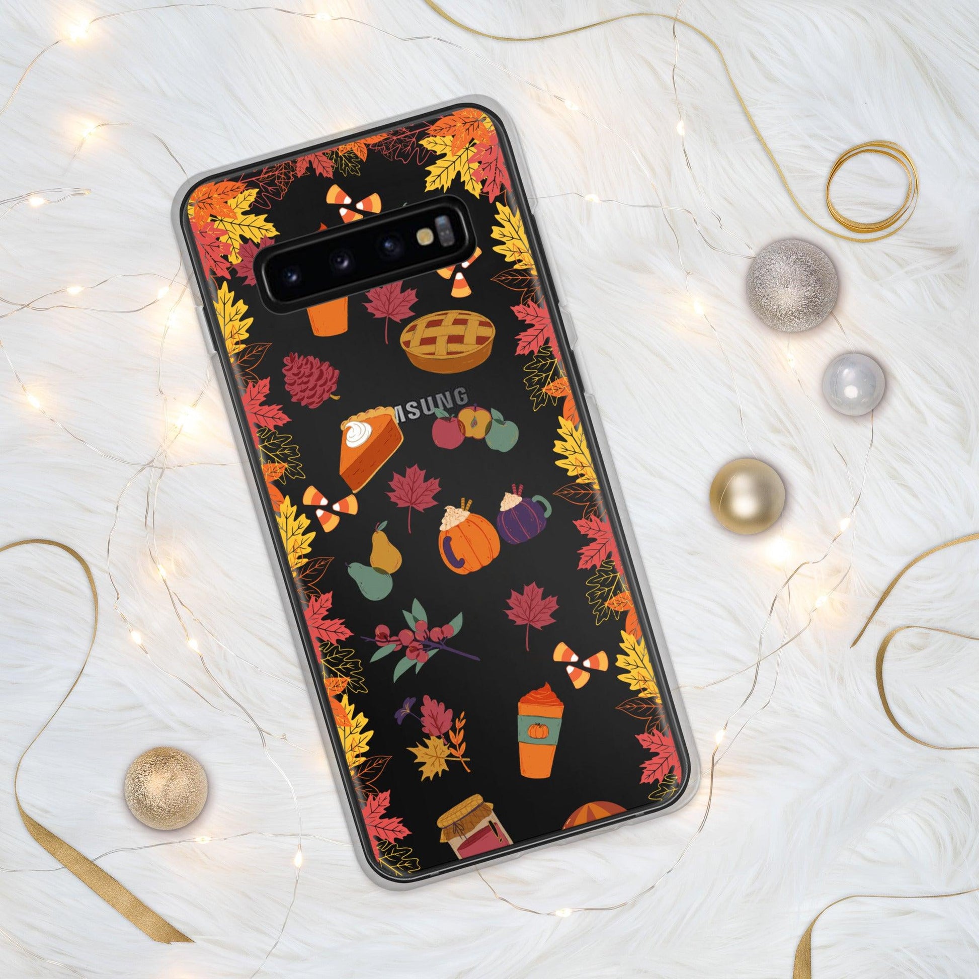 Autumn Harvest Clear Case for Samsung® - Clover Collection Shop