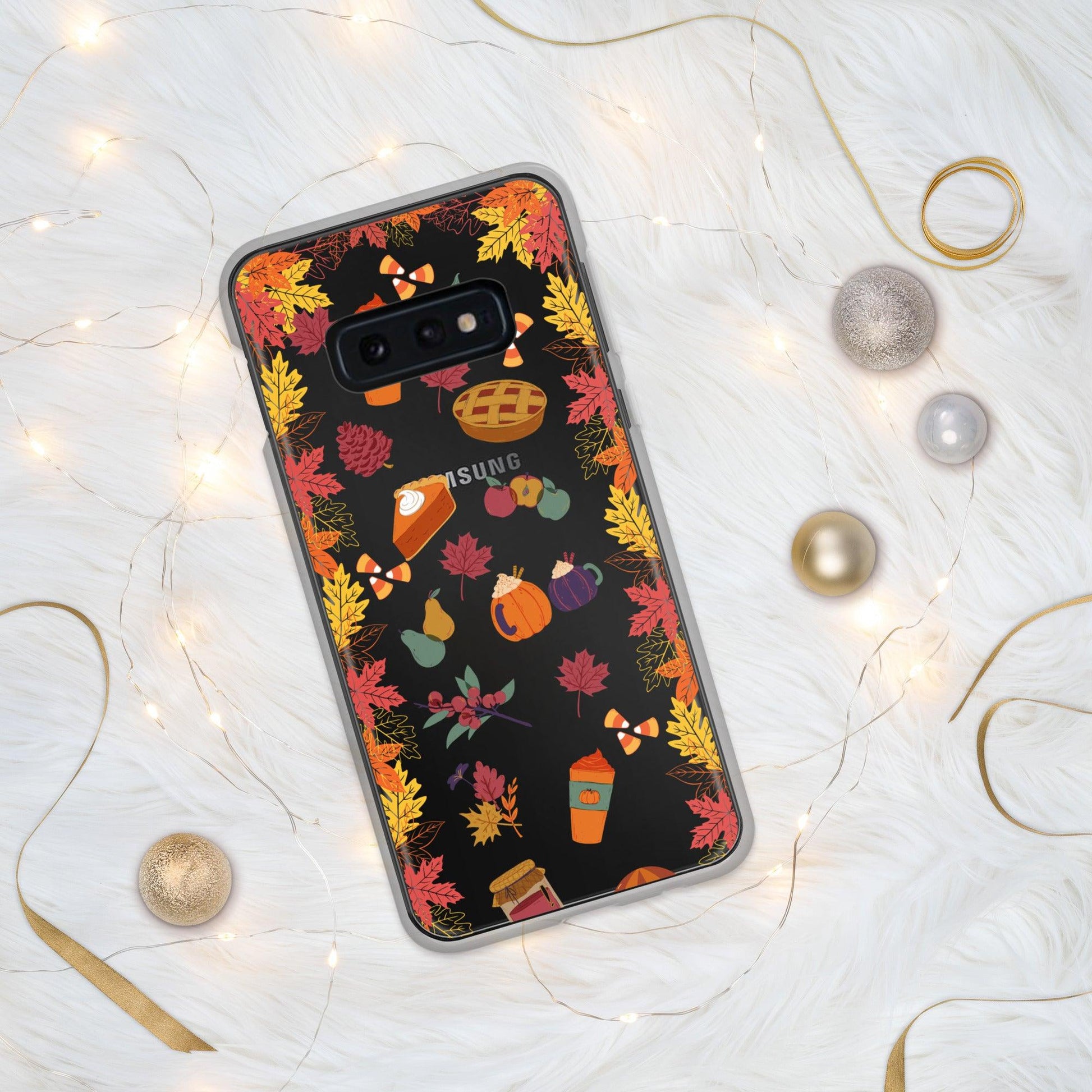 Autumn Harvest Clear Case for Samsung® - Clover Collection Shop