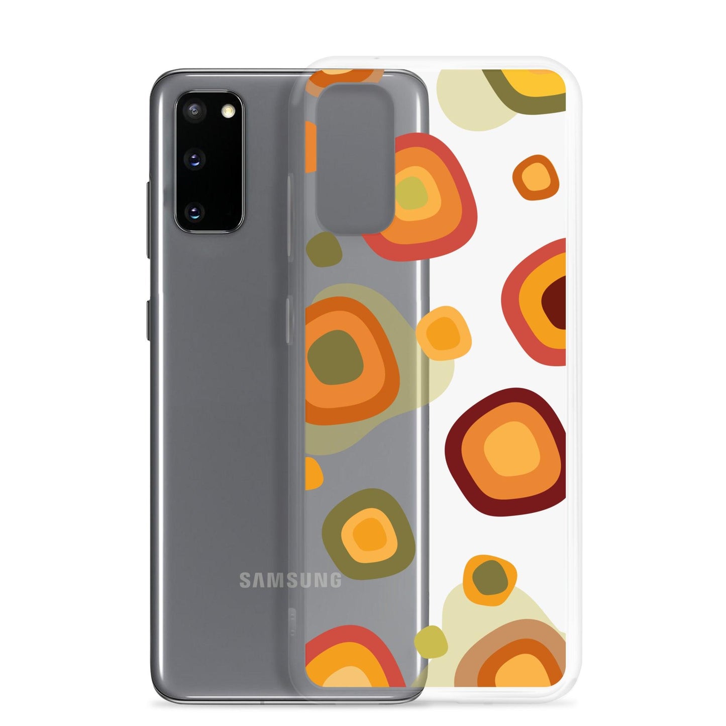 Autumn Palette Clear Case for Samsung® - Clover Collection Shop