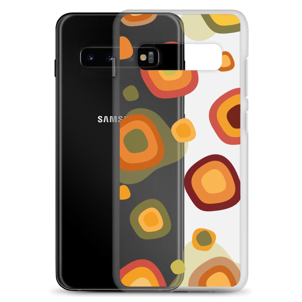 Autumn Palette Clear Case for Samsung® - Clover Collection Shop