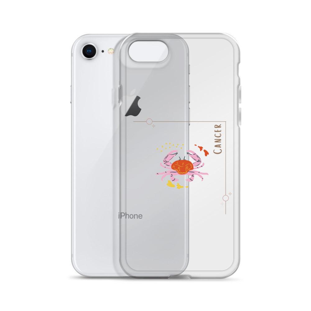 Cancer Star Sign Clear Case for iPhone® - Clover Collection Shop