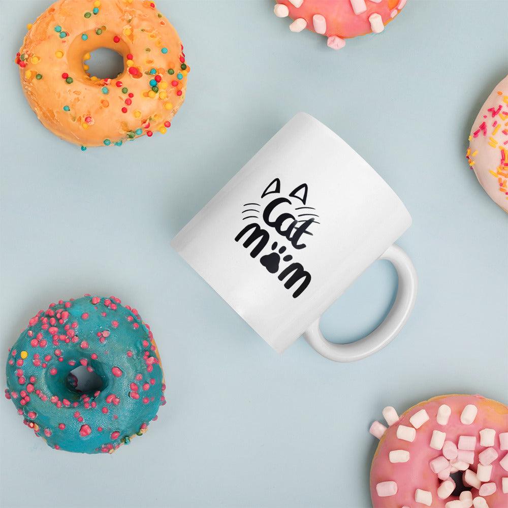 Cat Mom Mug - Clover Collection Shop