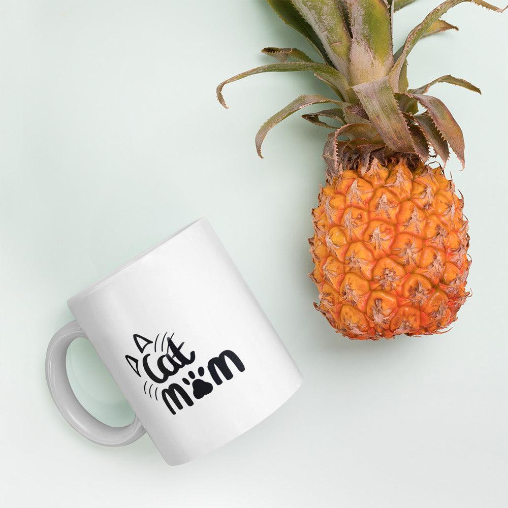 Cat Mom Mug - Clover Collection Shop