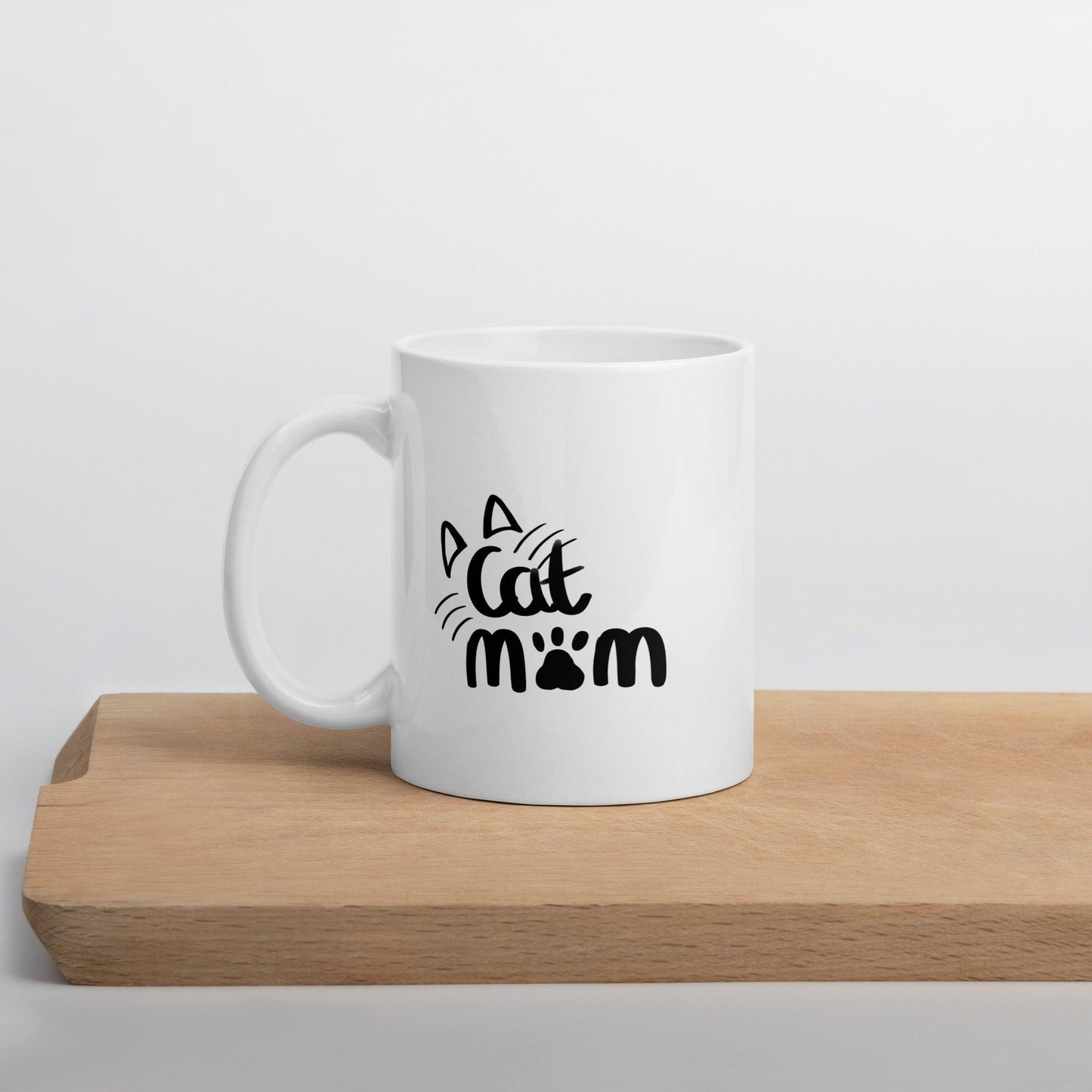 Cat Mom Mug - Clover Collection Shop